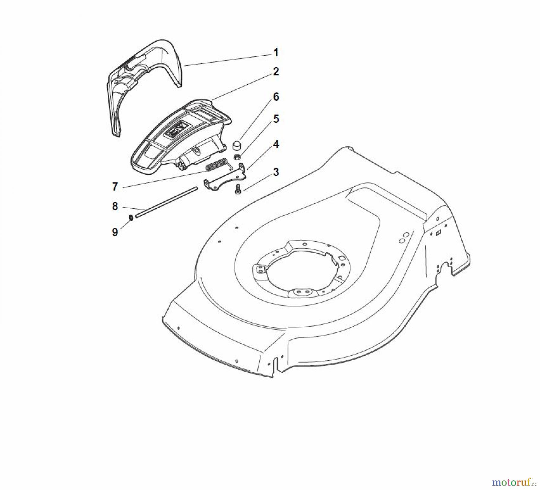  Global Garden Products GGP Rasenmäher Benzin Mit Antrieb 2017 NT 534 W TR/E 4S - W TRQ/E 4S Ejection-Guard