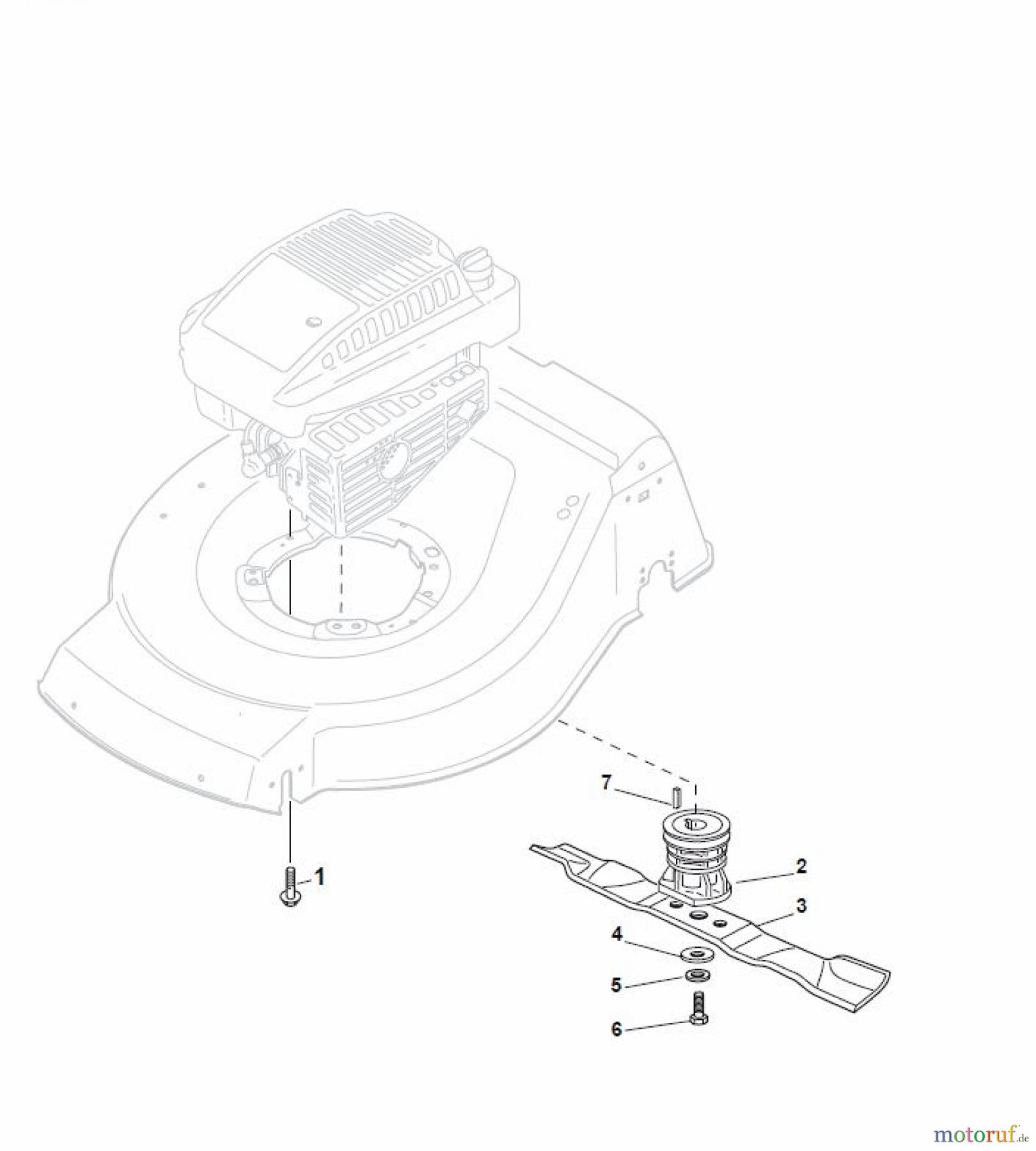  Global Garden Products GGP Rasenmäher Benzin Mit Antrieb 2017 NTL 534 W TR 4S - W TRQ 4S Blade for DELTA Grass Catcher