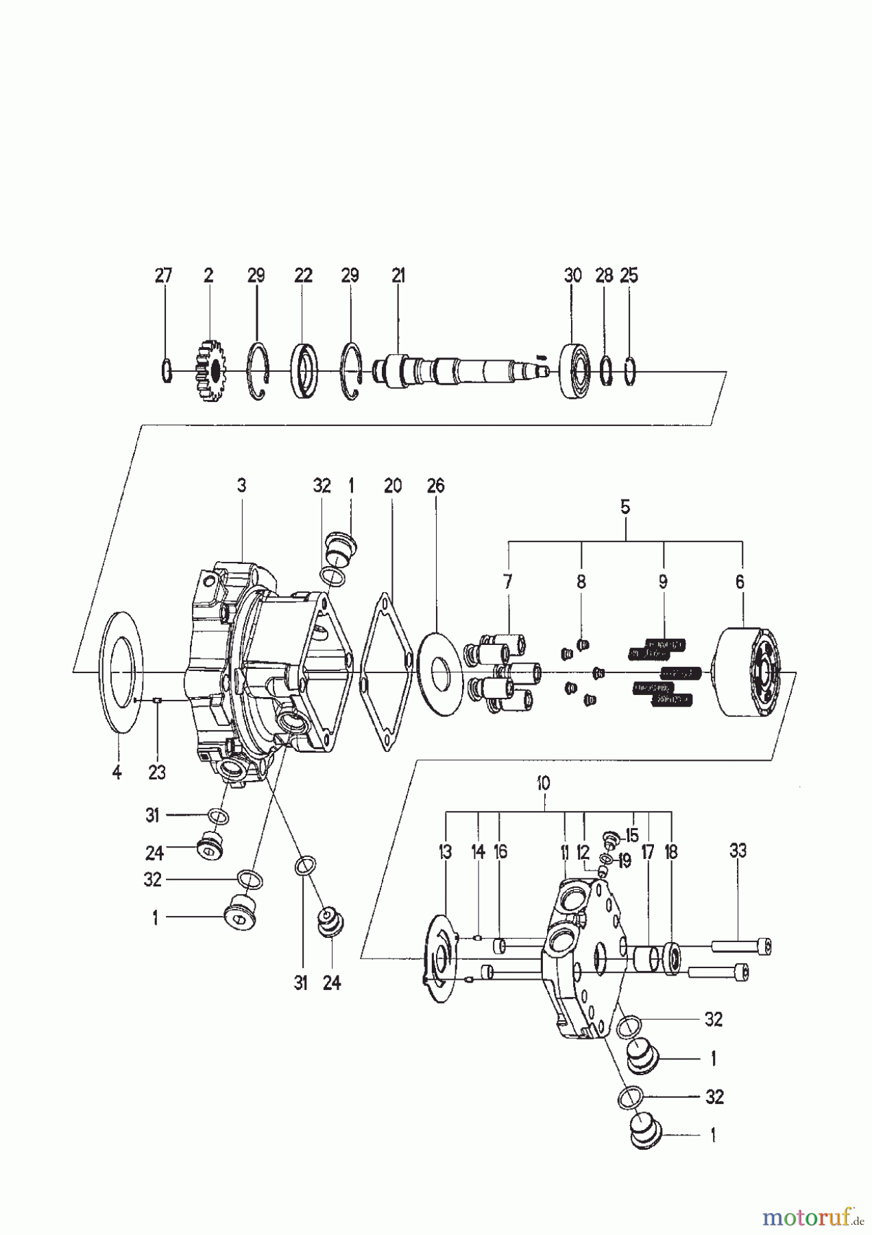 Stiga Frontmäher Baujahr 2017 Titan 2017 TITAN 740 DCR 13-7462-11 - Season 2015 KANZAKI WHEEL ENGINE KWM 13S-186G MOTOR