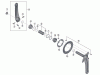 Shimano FC Front Chainwheel - Kurbelsatz, Vorderes Kettenblatt Ersatzteile FC-M617 , FC-M617-B2  DEORE Crankset