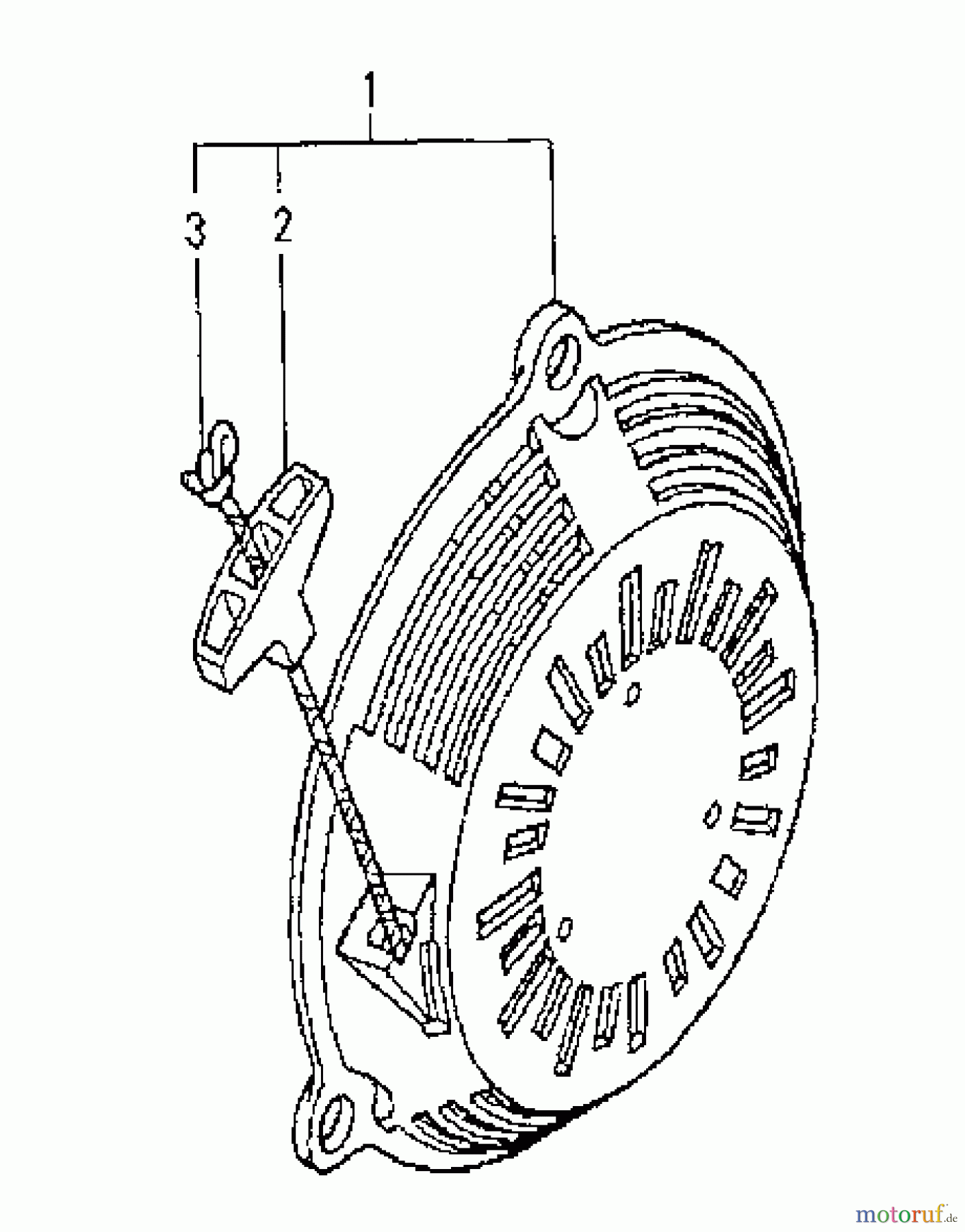  Wolf-Garten Benzinmotoren Honda GCV 135 2092000  (2006) Reversierstarter