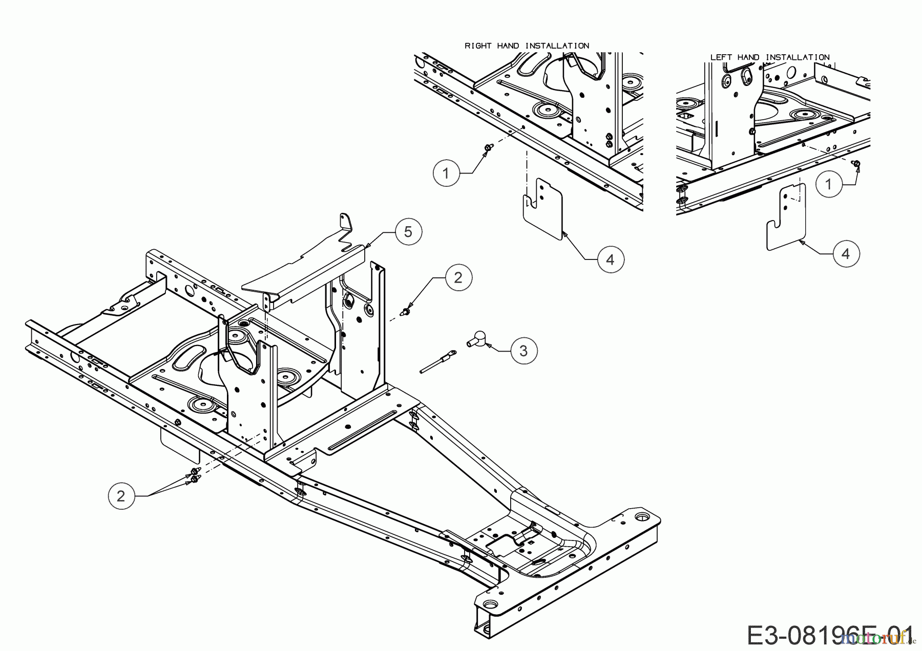  MTD Rasentraktoren Minirider 60 RDHE 13A521SC600  (2019) Abdeckung