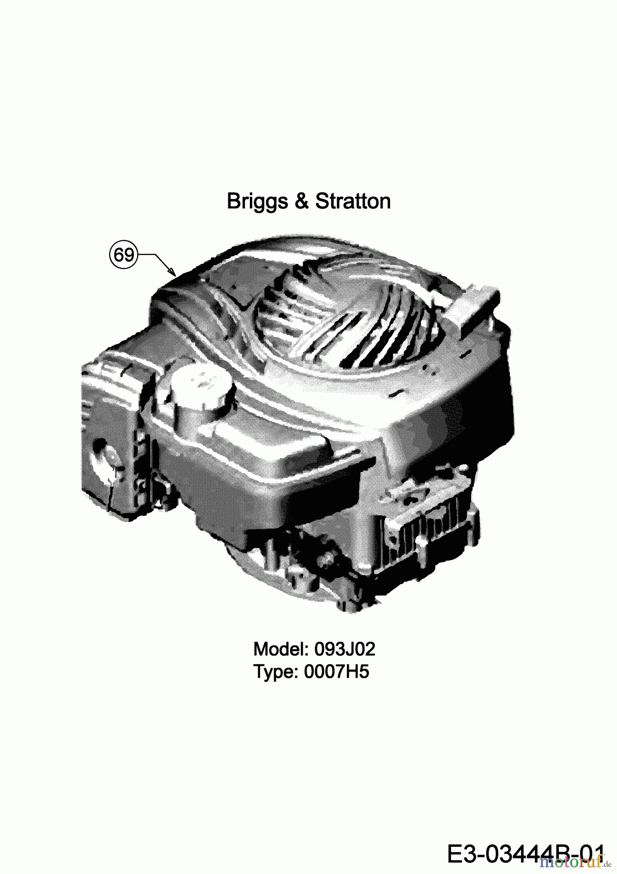  MTD Motormäher mit Antrieb Smart 53 SPBS 12D-PY5L600 (2022) Motor Briggs & Stratton