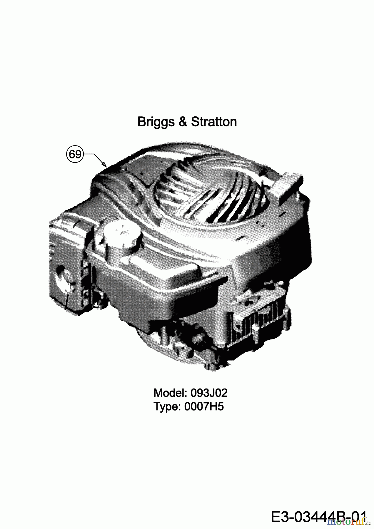  MTD Motormäher mit Antrieb Smart 53 SPBS 12D-PY5L600 (2021) Motor Briggs & Stratton