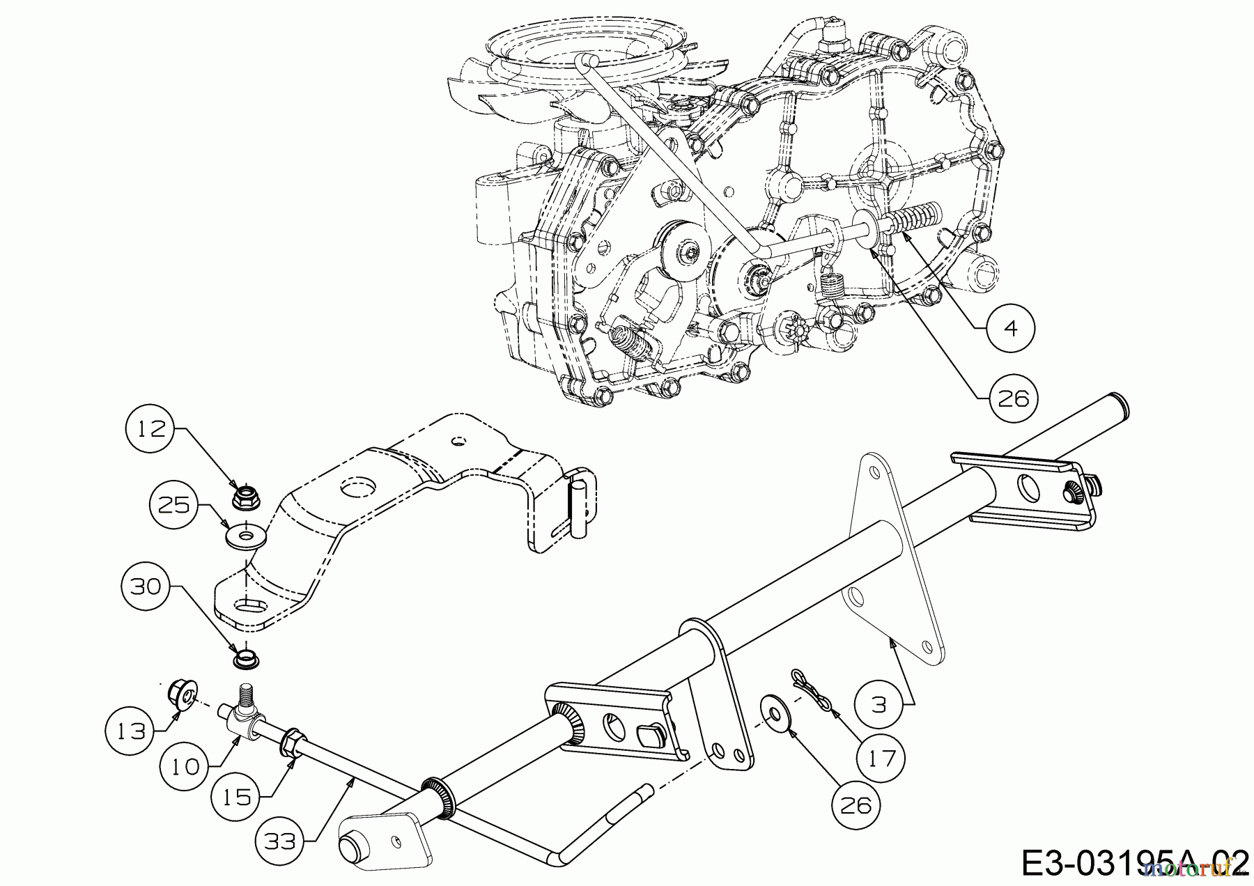  Cub Cadet Zero Turn XZ2 117I 17AWCBYT603  (2019) Mähwerksaushebung 2