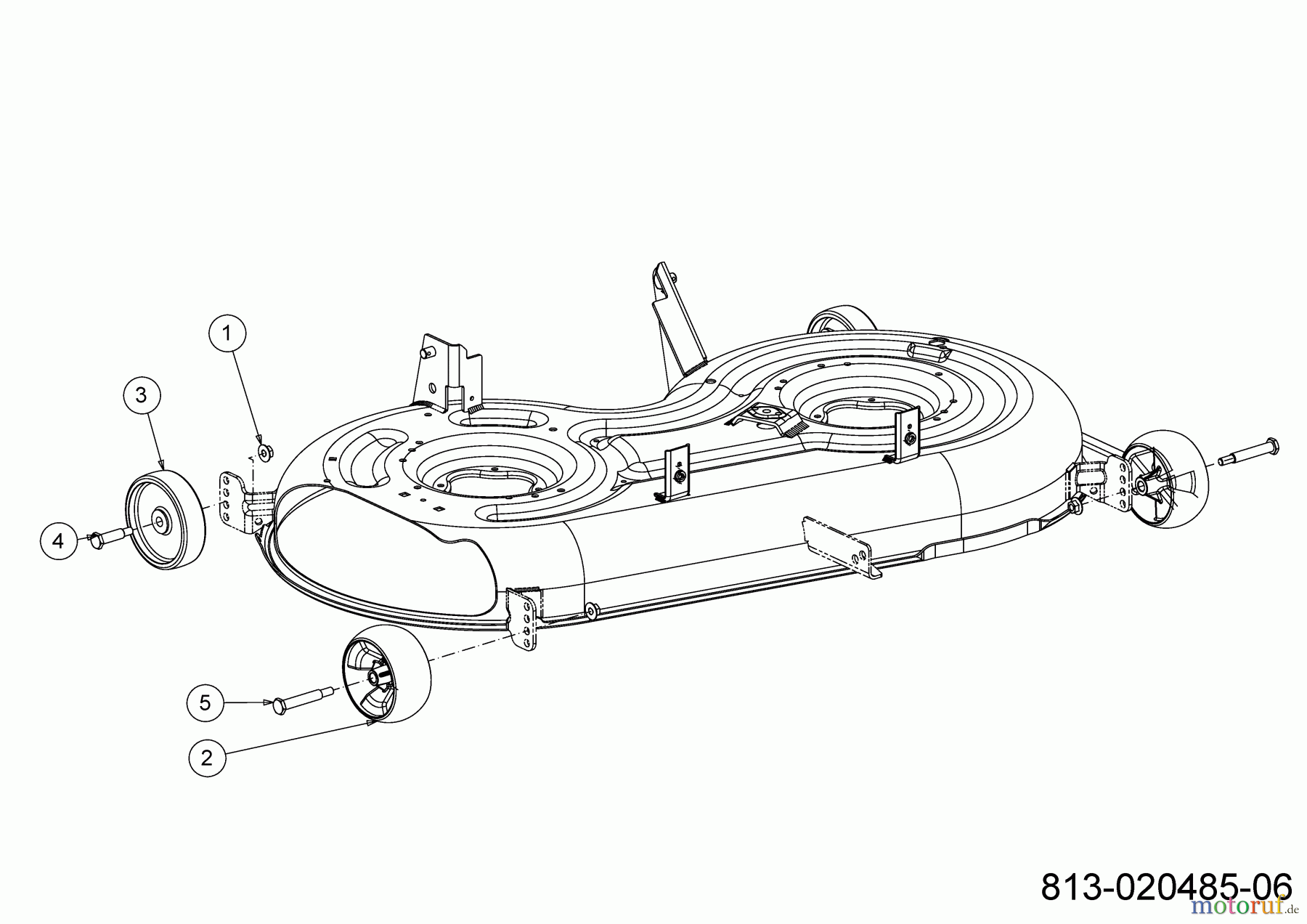  Cub Cadet Rasentraktoren XT2 PS117 13AJA1TT603 (2023) Räder Mähwerk