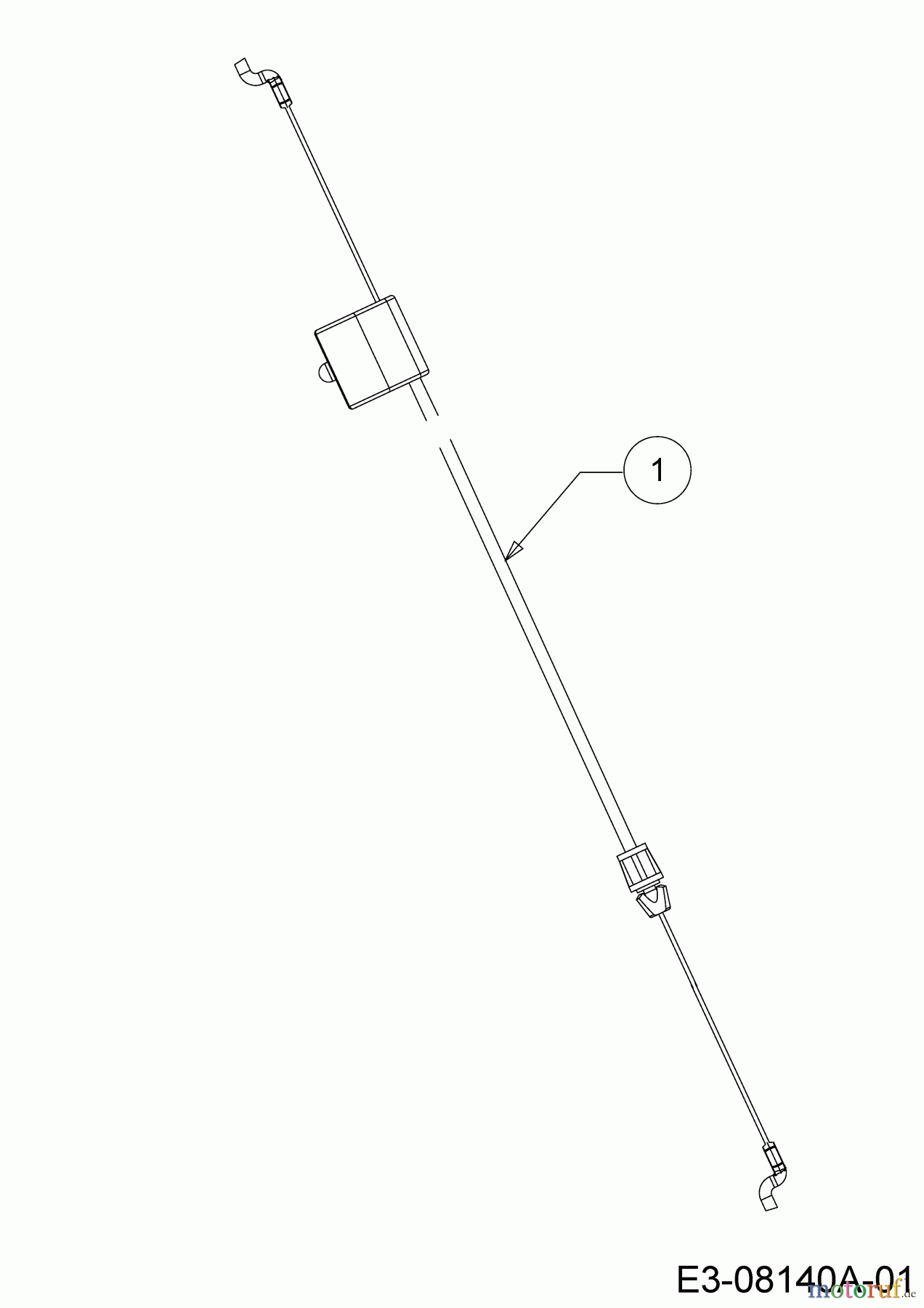  Cub Cadet Motormäher LM1 AP46 11C-TQMG603 (2023) Bremszug