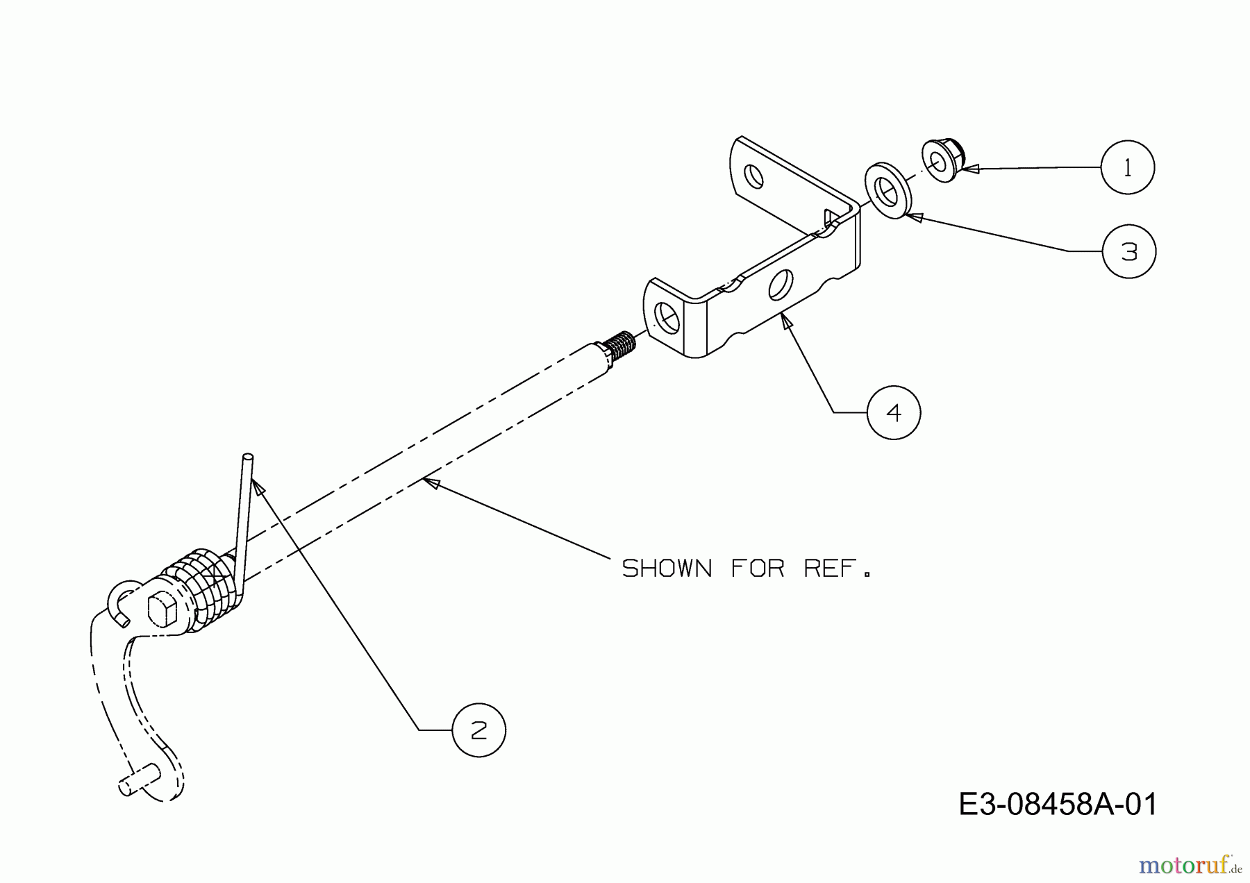  Cub Cadet Schneefräsen XS3 76 SWE 31AY5EVZ603 (2022) Schalthebel