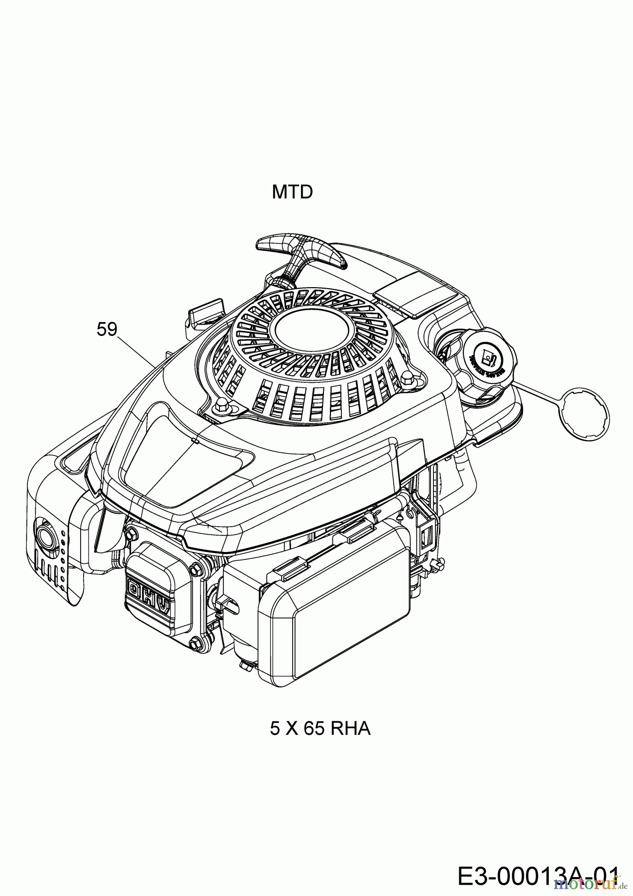  Wolf-Garten Motormäher mit Antrieb Expert 460 A 12C-TUKC650 (2020) Motor MTD