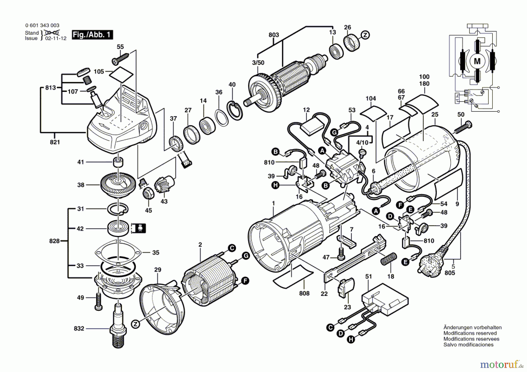  Bosch Werkzeug Winkelschleifer GWS 9-125 CS Seite 1