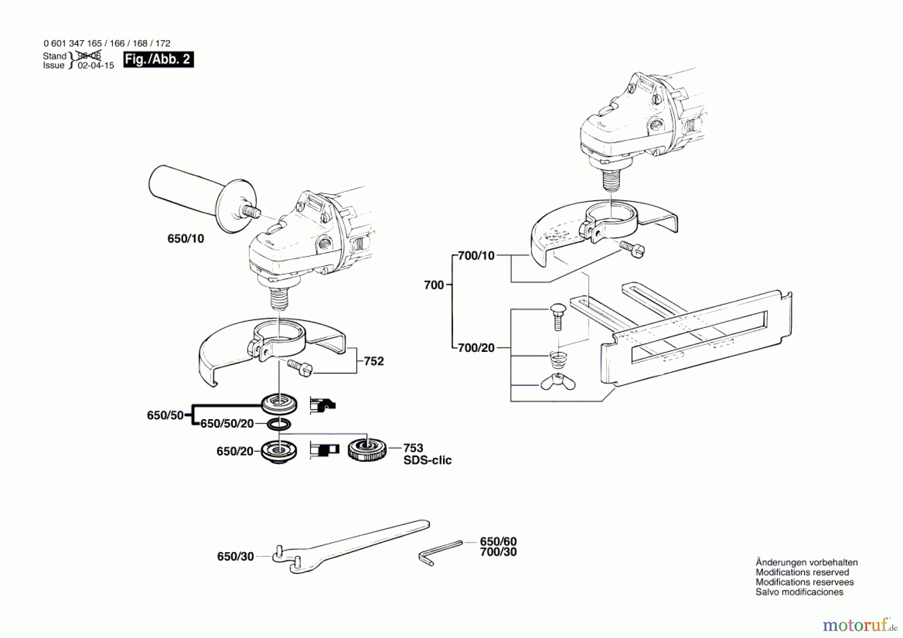  Bosch Werkzeug Winkelschleifer WS 115 S Seite 2