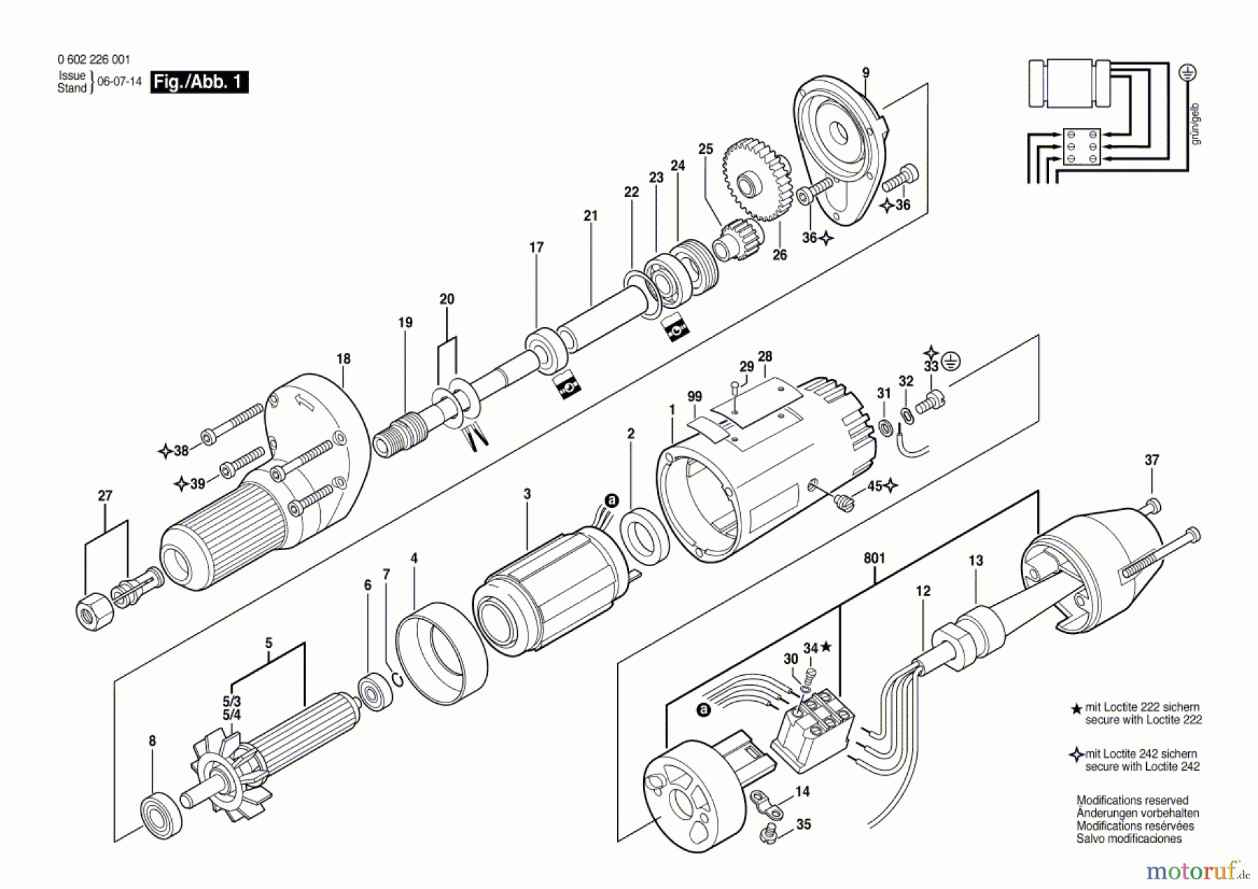  Bosch Werkzeug Hf-Geradschleifer ---- Seite 1