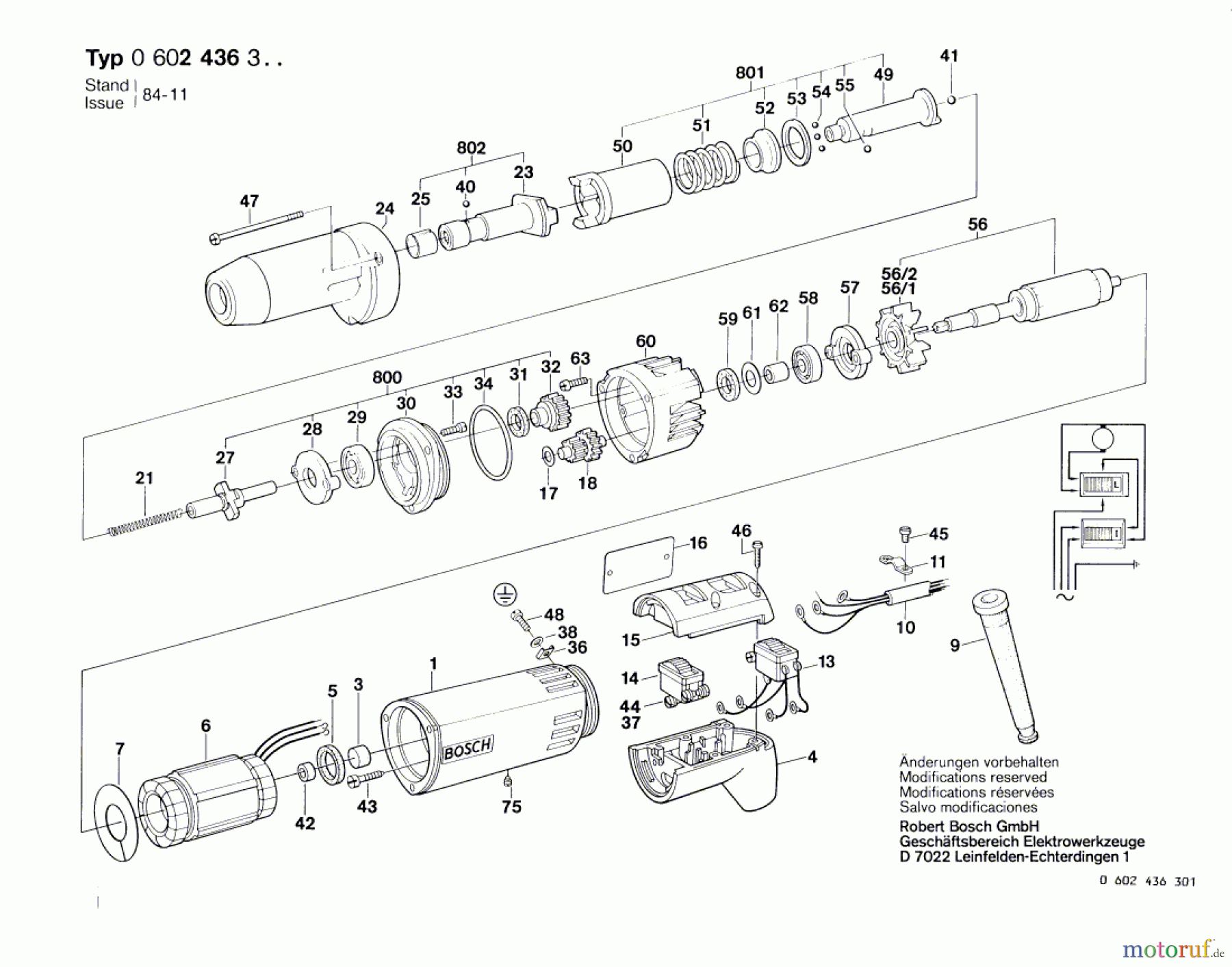  Bosch Werkzeug Schlagschrauber ---- Seite 1