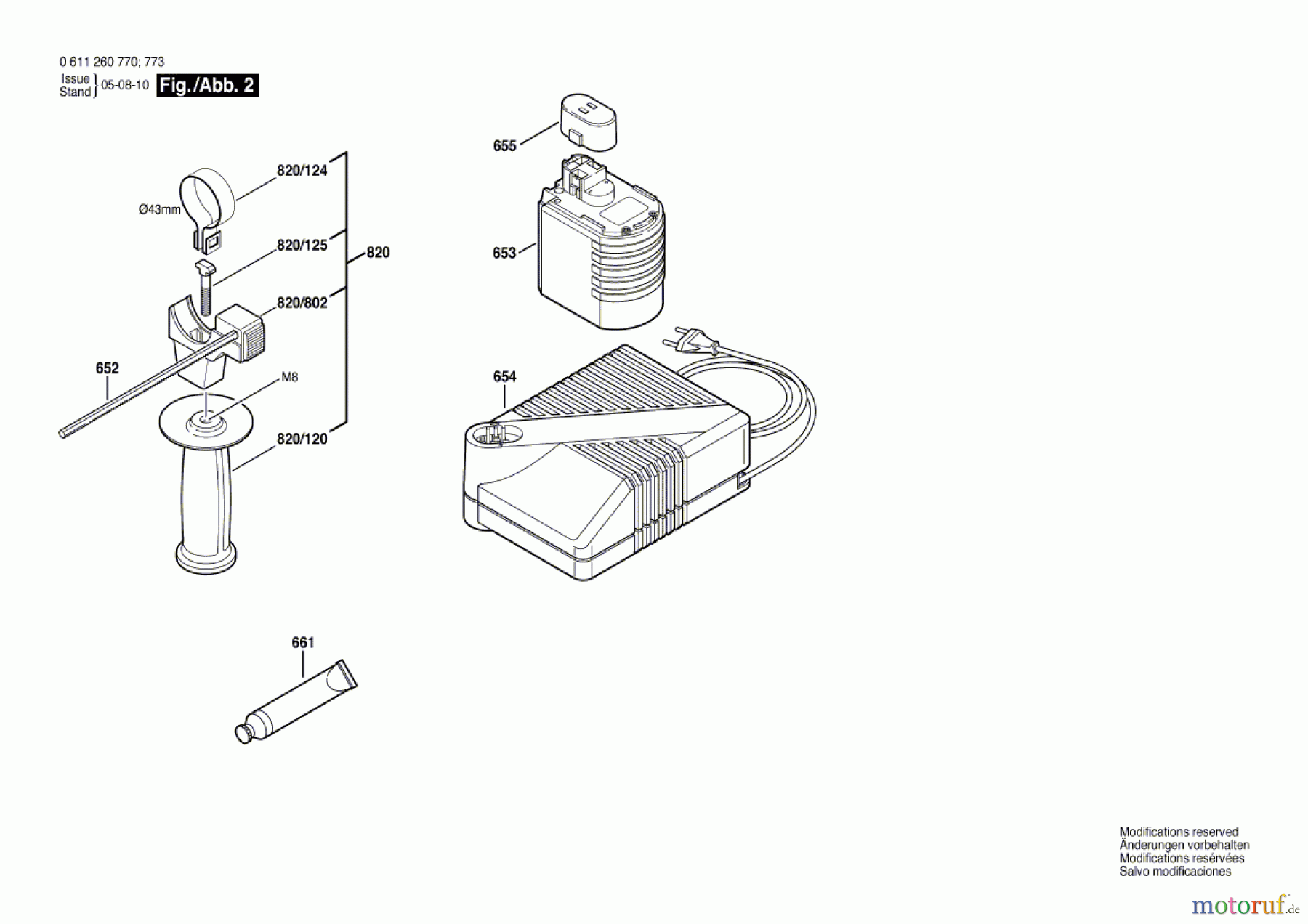  Bosch Akku Werkzeug Gw-Akku-Bohrhammer 327  1,7 Ah Seite 2