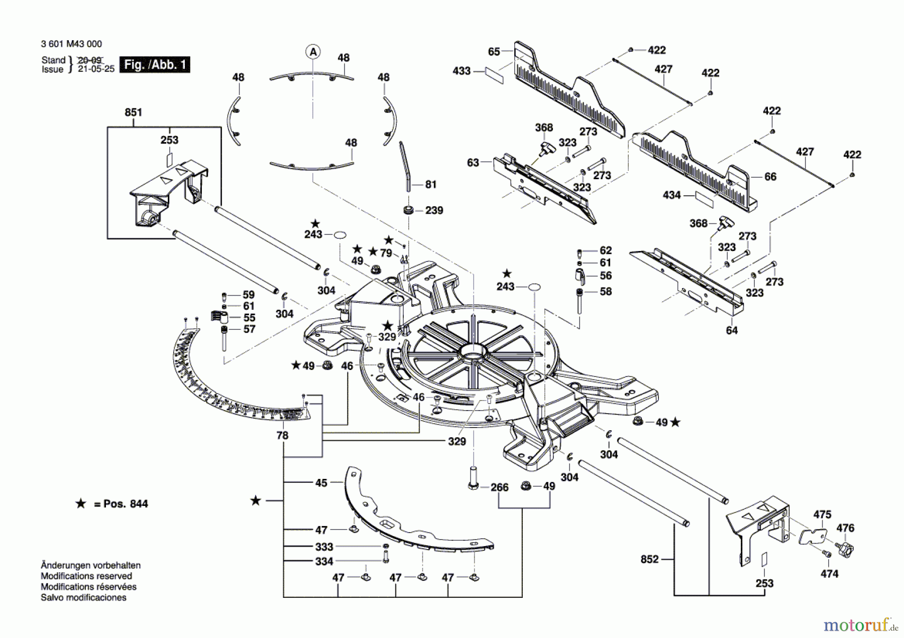  Bosch Werkzeug Kapp-/Gehrungssäge GCM 18V-305 GDC Seite 1