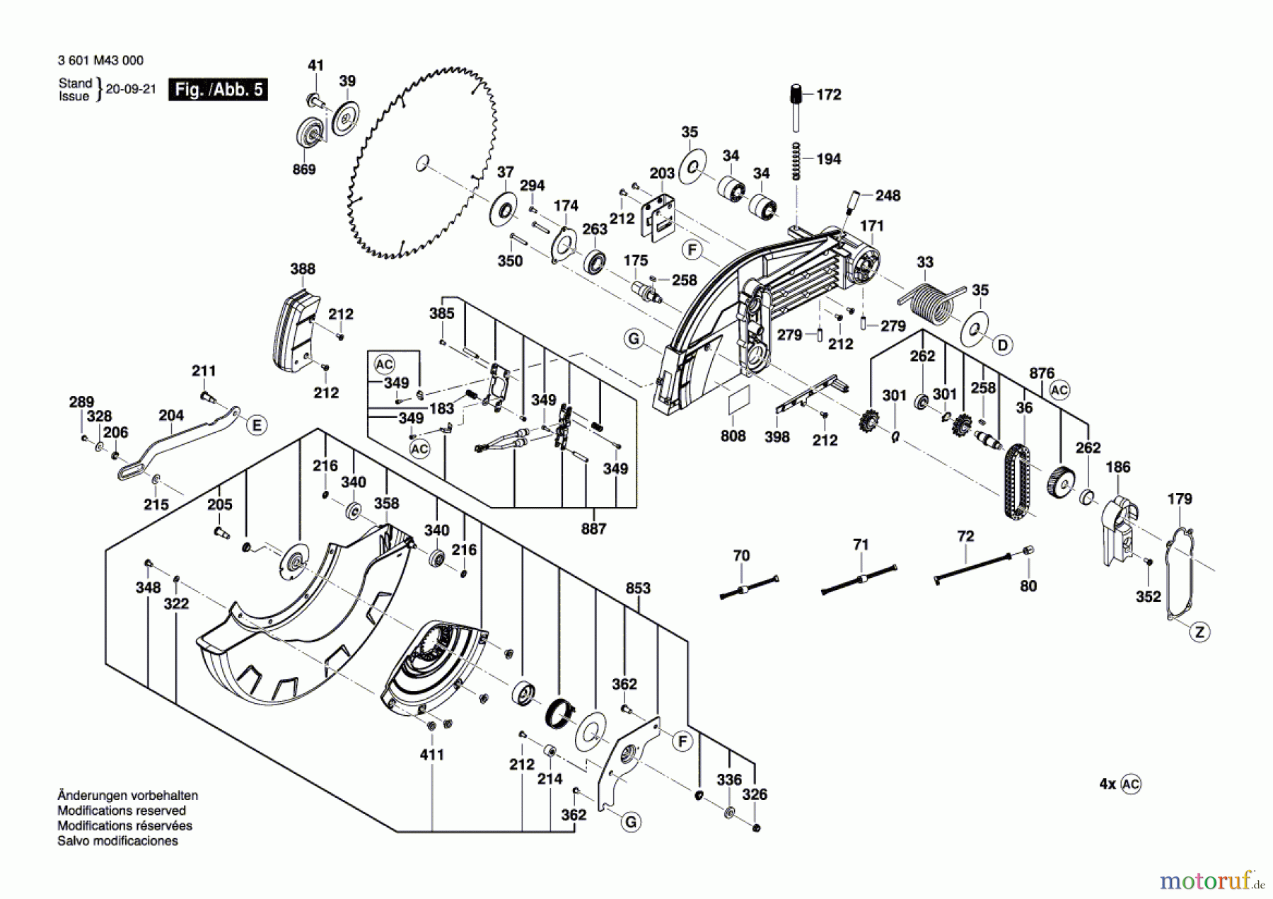  Bosch Werkzeug Kapp-/Gehrungssäge GCM 18V-305 GDC Seite 5