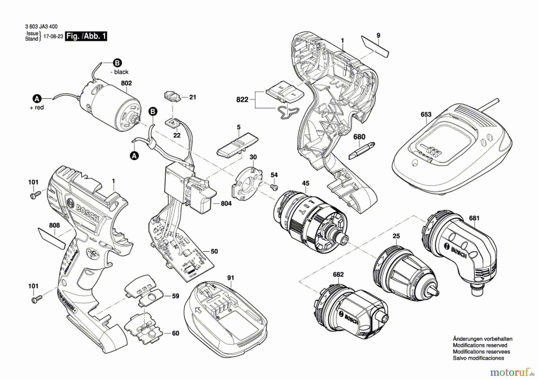  Bosch Akku Werkzeug Akku-Schlagbohrmaschine AdvancedImpact 18 Seite 1