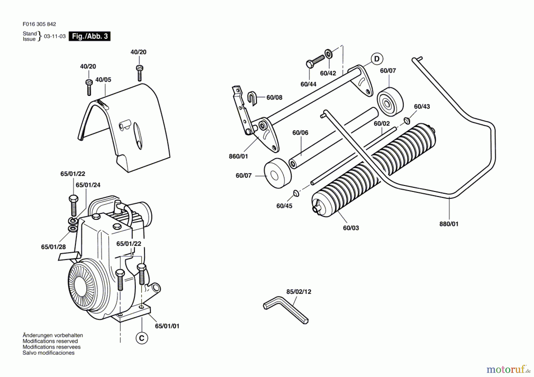  Bosch Gartengeräte Rasenmäher CLASSIC PETROL 35S Seite 3