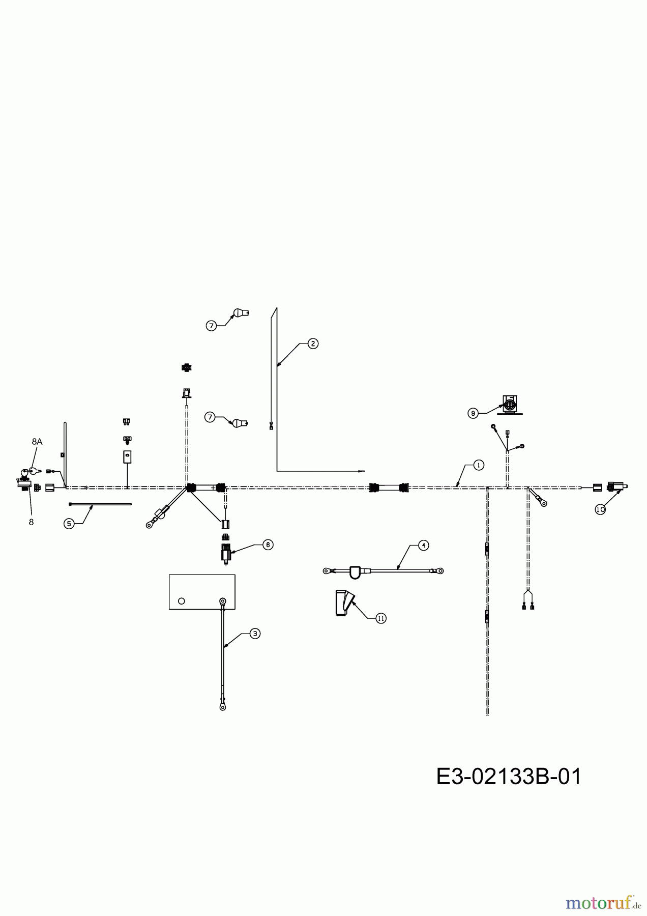  Mastercut Rasentraktoren 115/96 RS-T 13D1452F657  (2007) Elektroteile