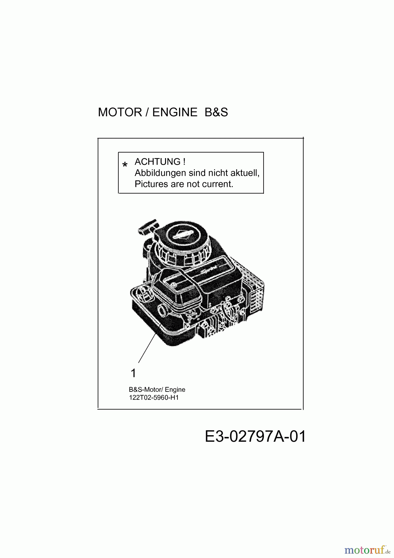  Wingart Motormäher mit Antrieb BR 1953 RA 12A-PH8R601  (2015) Motor