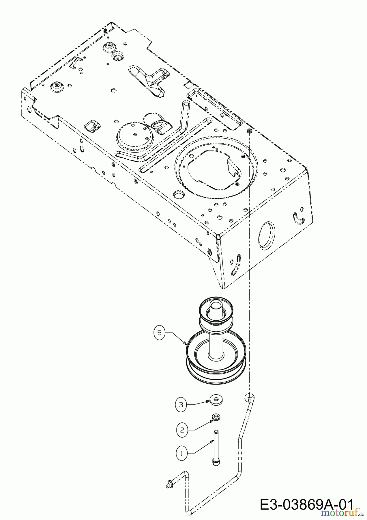  Dormak Rasentraktoren TX 36 T 13HH76SE699  (2017) Motorkeilriemenscheibe
