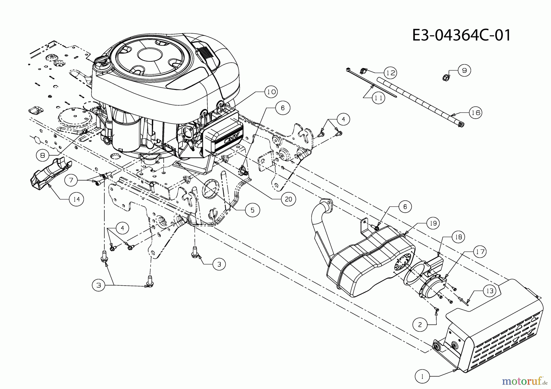  MTD ältere Modelle Rasentraktoren LE 135 H 13AH713E600  (2010) Motorzubehör