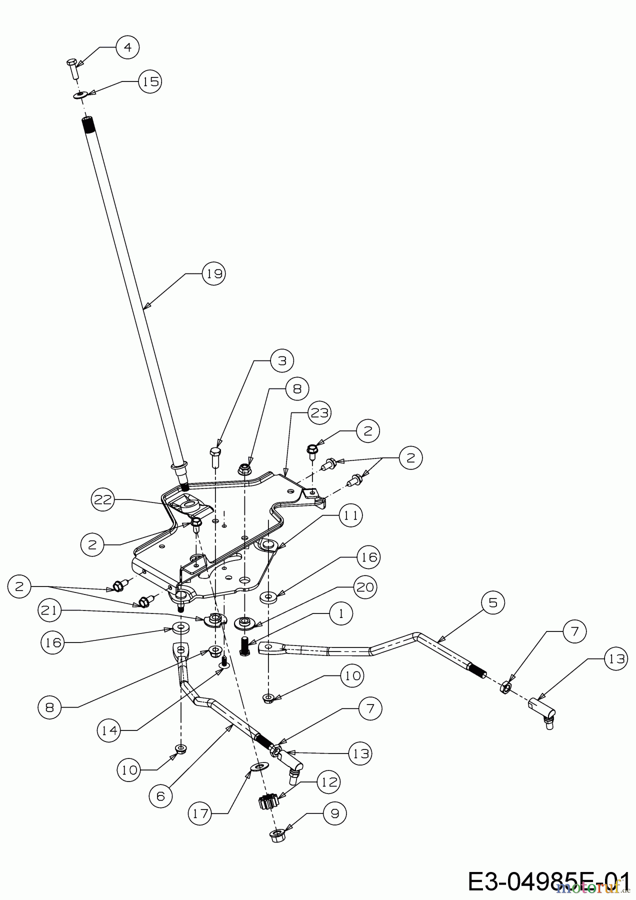  Massey Ferguson Rasentraktoren MF 36-16 RH 13HD99GE695  (2016) Lenkung