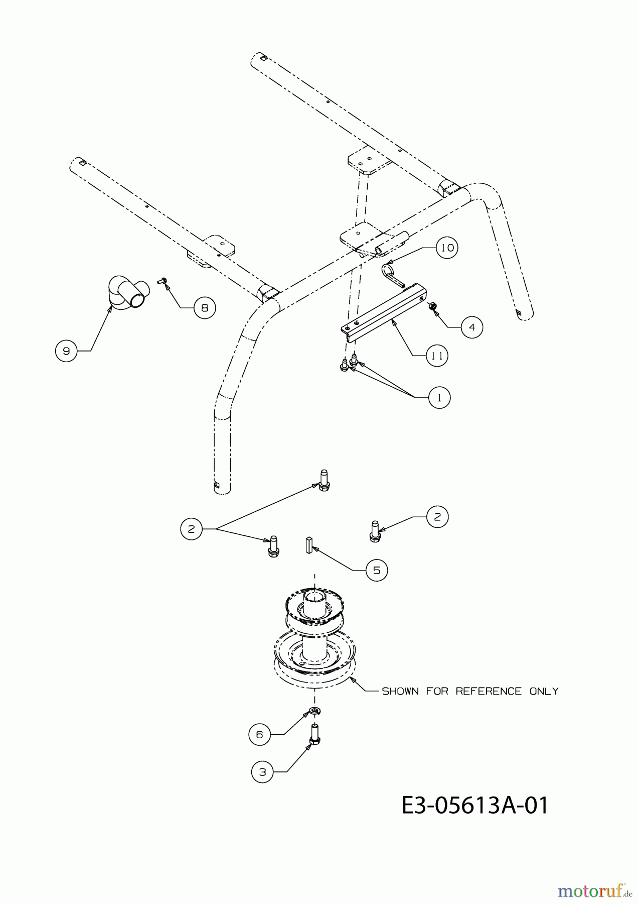 MTD Rasentraktoren Minirider 60 13C3054-400 (2010) Motorzubehör