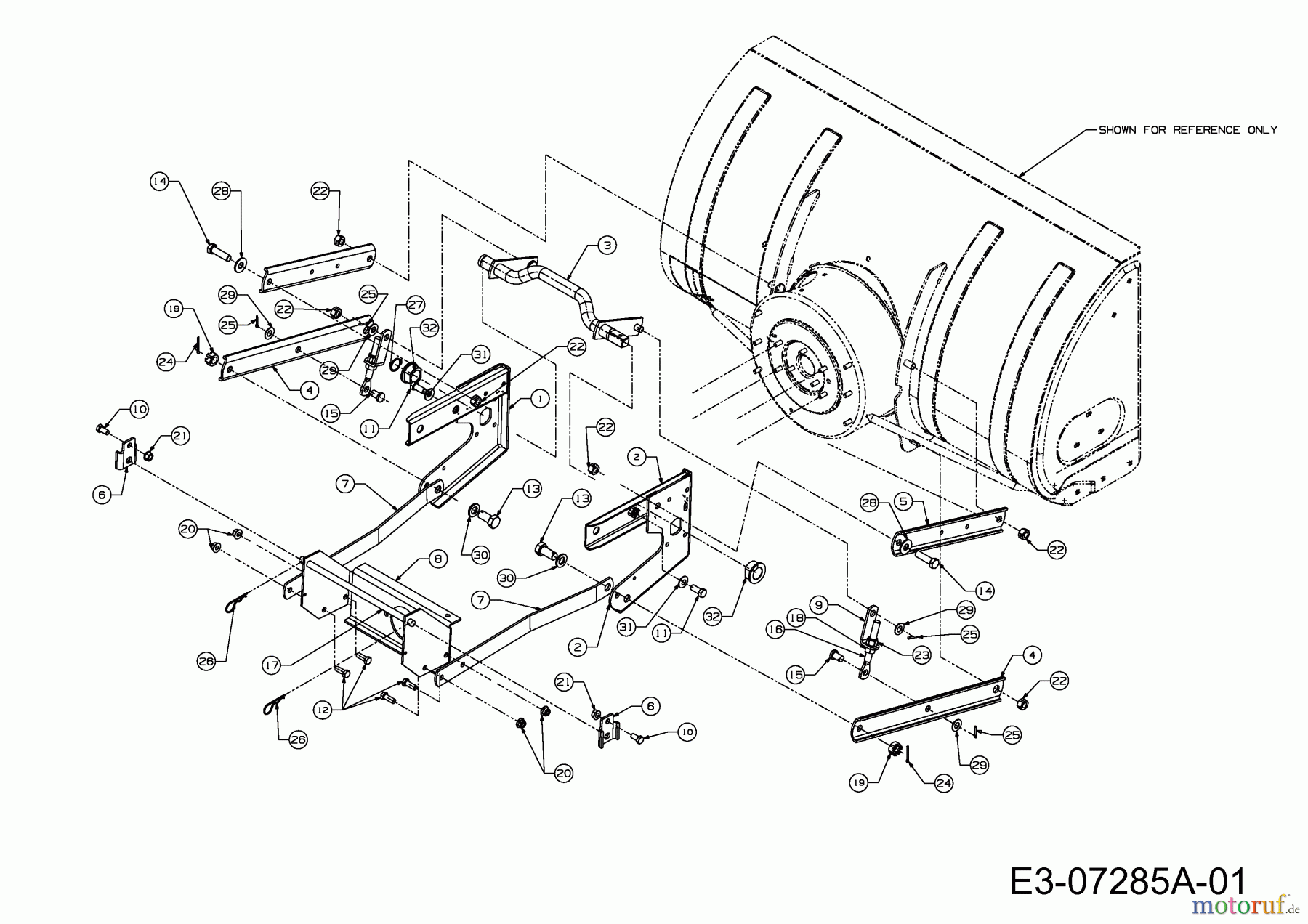  MTD Zubehör Zubehör Garten- und Rasentraktoren Schneefräsen für CC 2000 SD Serie (42