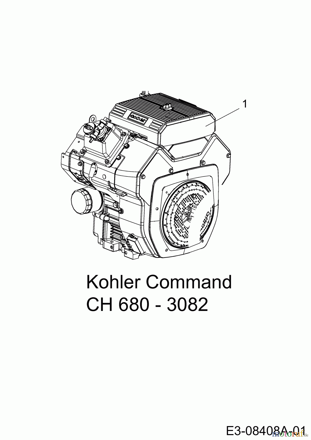  Cub Cadet Gartentraktoren GTX 2100 14A-3GE-603  (2016) Motor Kohler