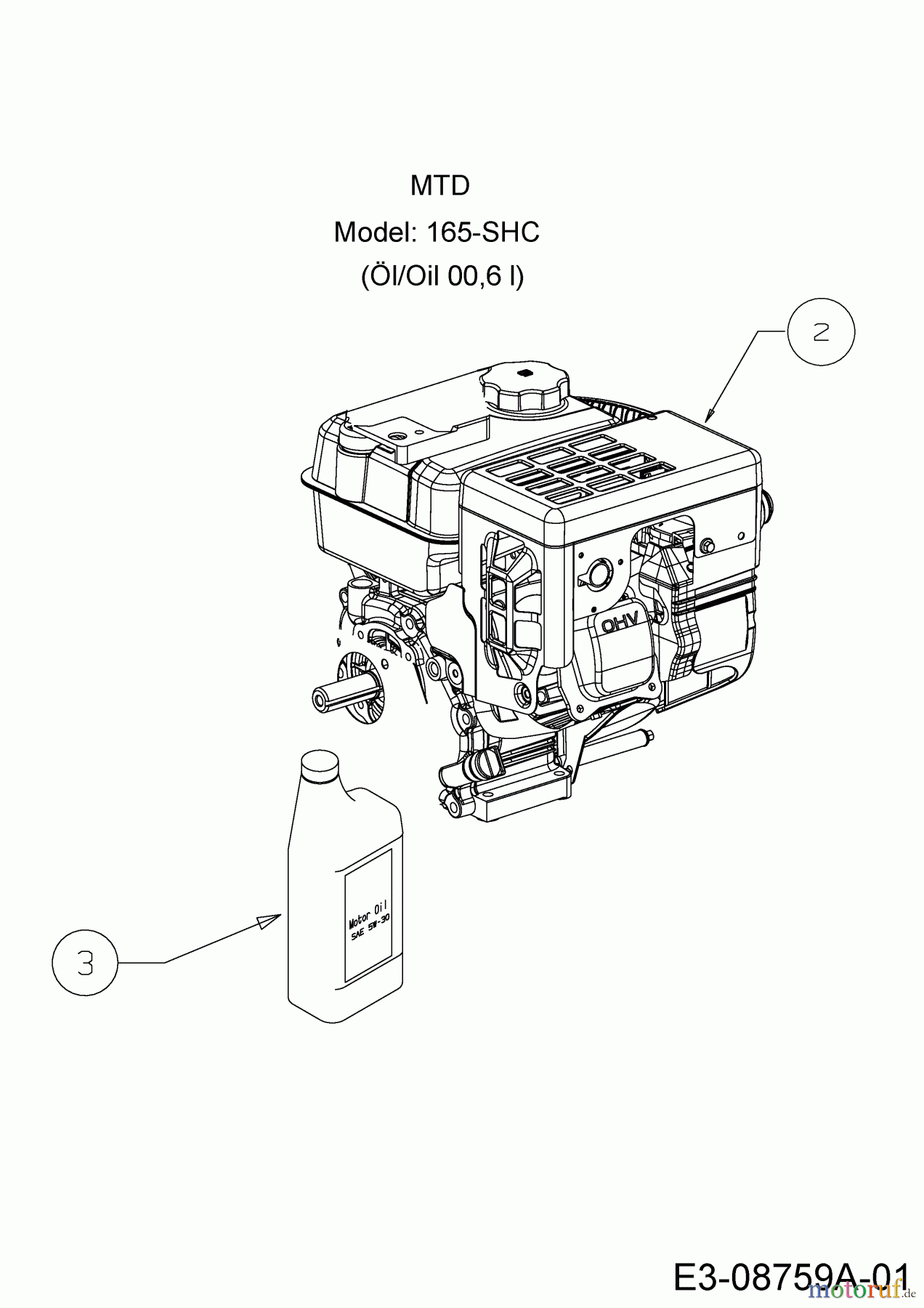  MTD Schneefräsen M 56 31B-32AD678  (2018) Motor MTD