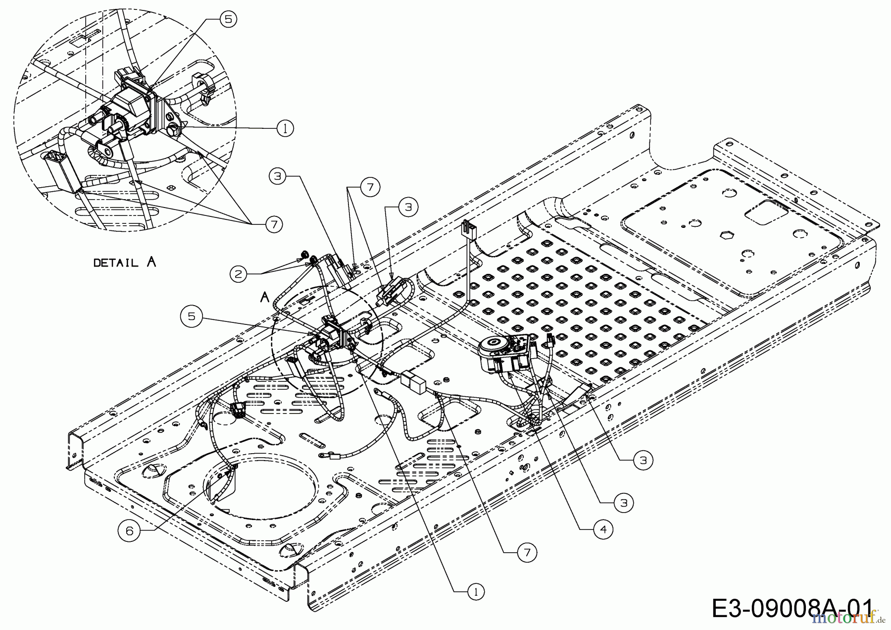Cub Cadet Zero Turn RZTL 42 17ARCACS330 (2015) Elektroteile