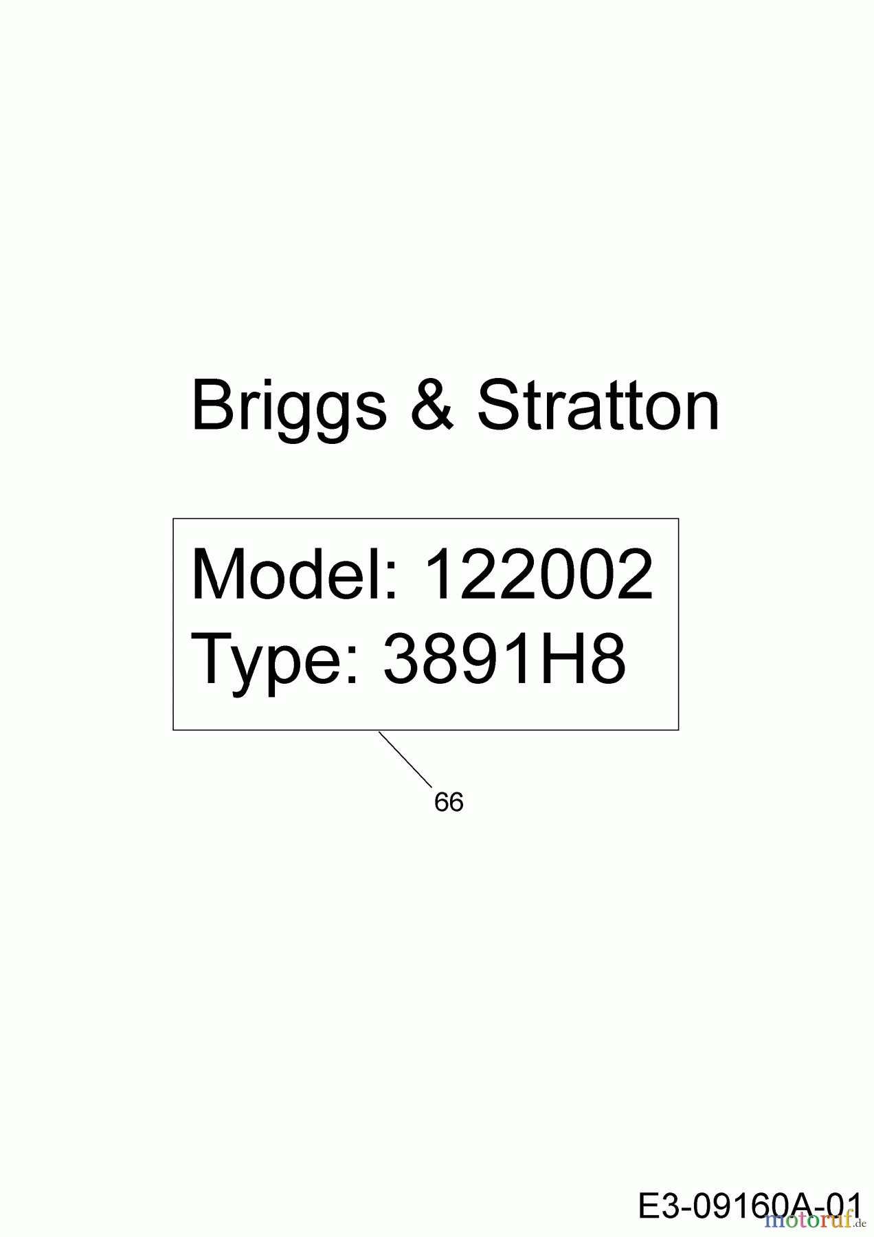 MTD Motorhacken T/450 21AB454B678  (2016) Motor Briggs & Stratton