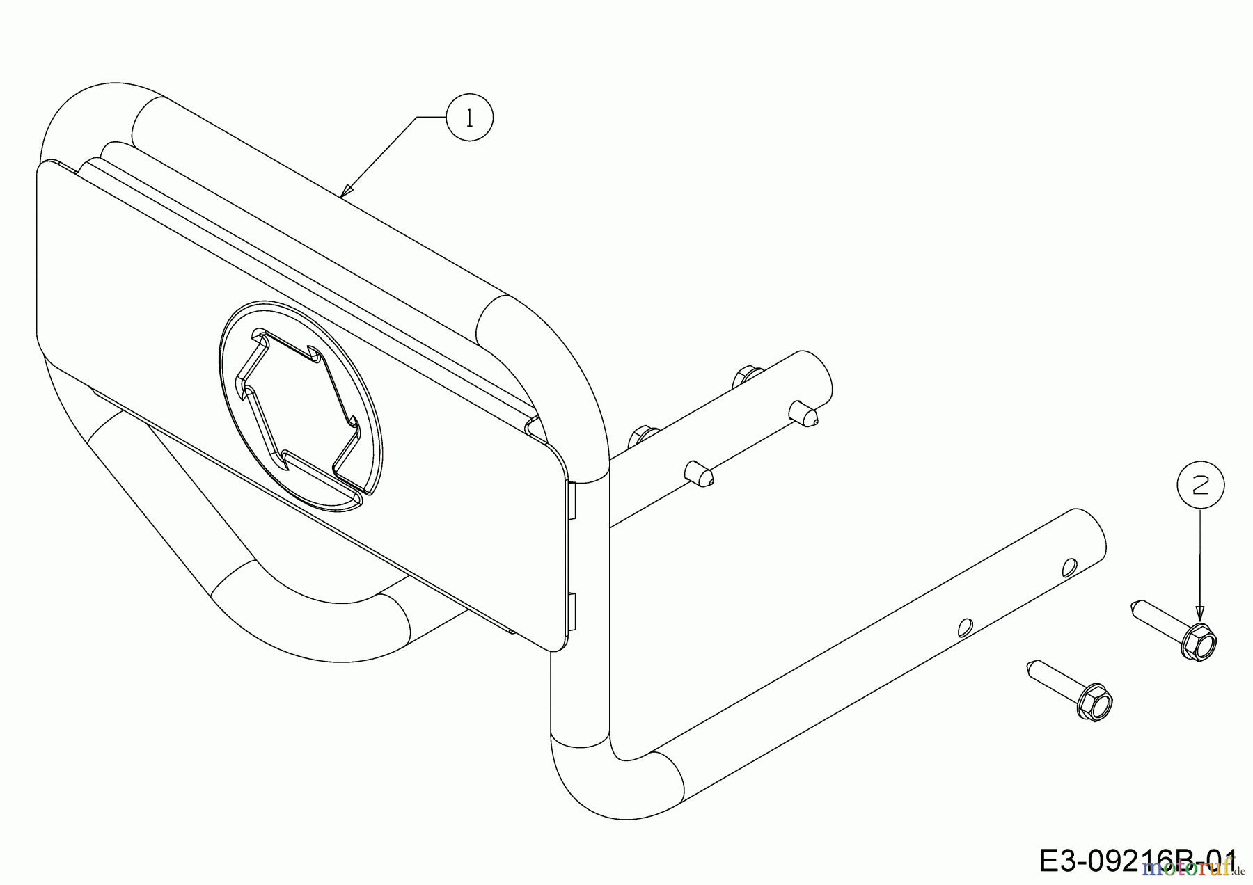  Troy-Bilt Motorhacken Super Bronco 16