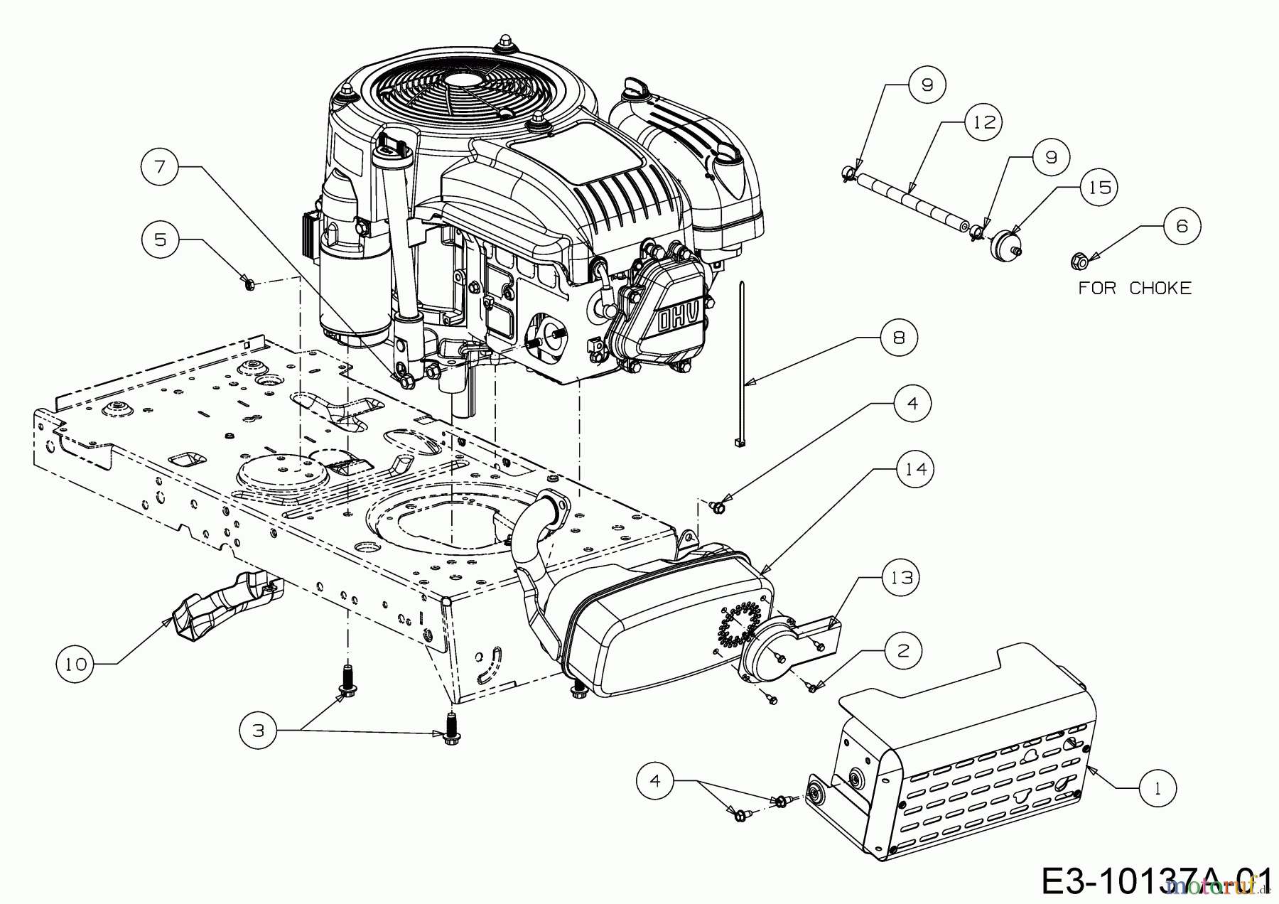  Black Edition Rasentraktoren 175-105 T 13A877GN615  (2017) Motorzubehör