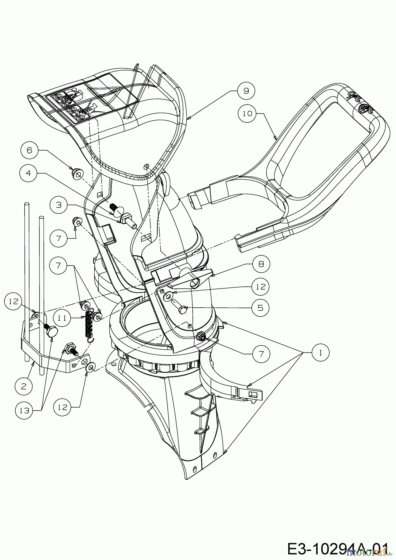  Wolf-Garten Schneefräsen SF 56 31A-3AAD650  (2019) Auswurfschacht