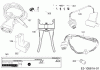 Robomow RC304 (White) PRD7004AW (2014) Ersatzteile Kabel, Kabelanschluß, Regensensor, Werkzeug