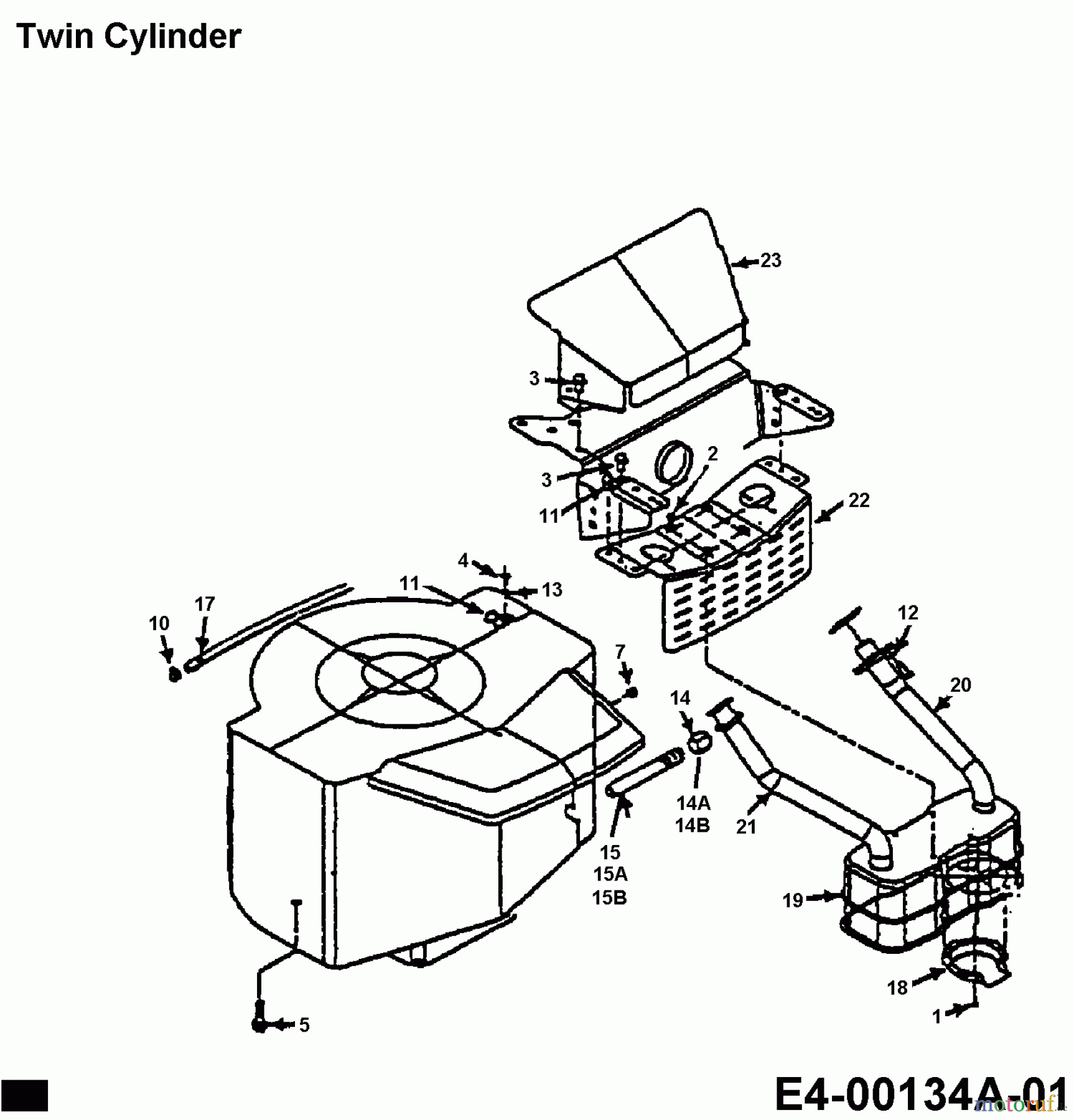  Bricolage Rasentraktoren 130/102 136N762N615  (1996) Motorzubehör