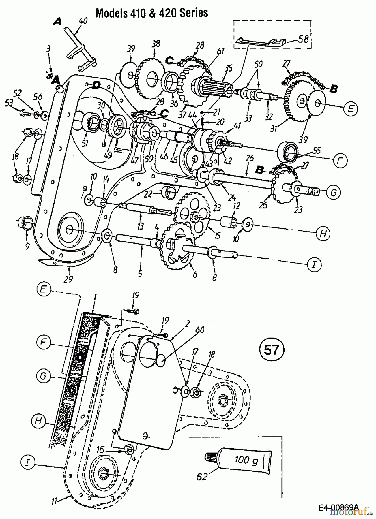  White Motorhacken RB 530 21A-410-679  (2001) Getriebe