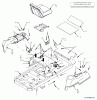 Cub Cadet RZT 42 17BA5B4G603 (2006) Ersatzteile Sitz, Verkleidungen