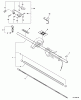 Echo SRM-260SB - String Trimmer, S/N: 05001001 - 05999999 Ersatzteile Main Pipe Assembly, Driveshaft, Coupler -- Upper