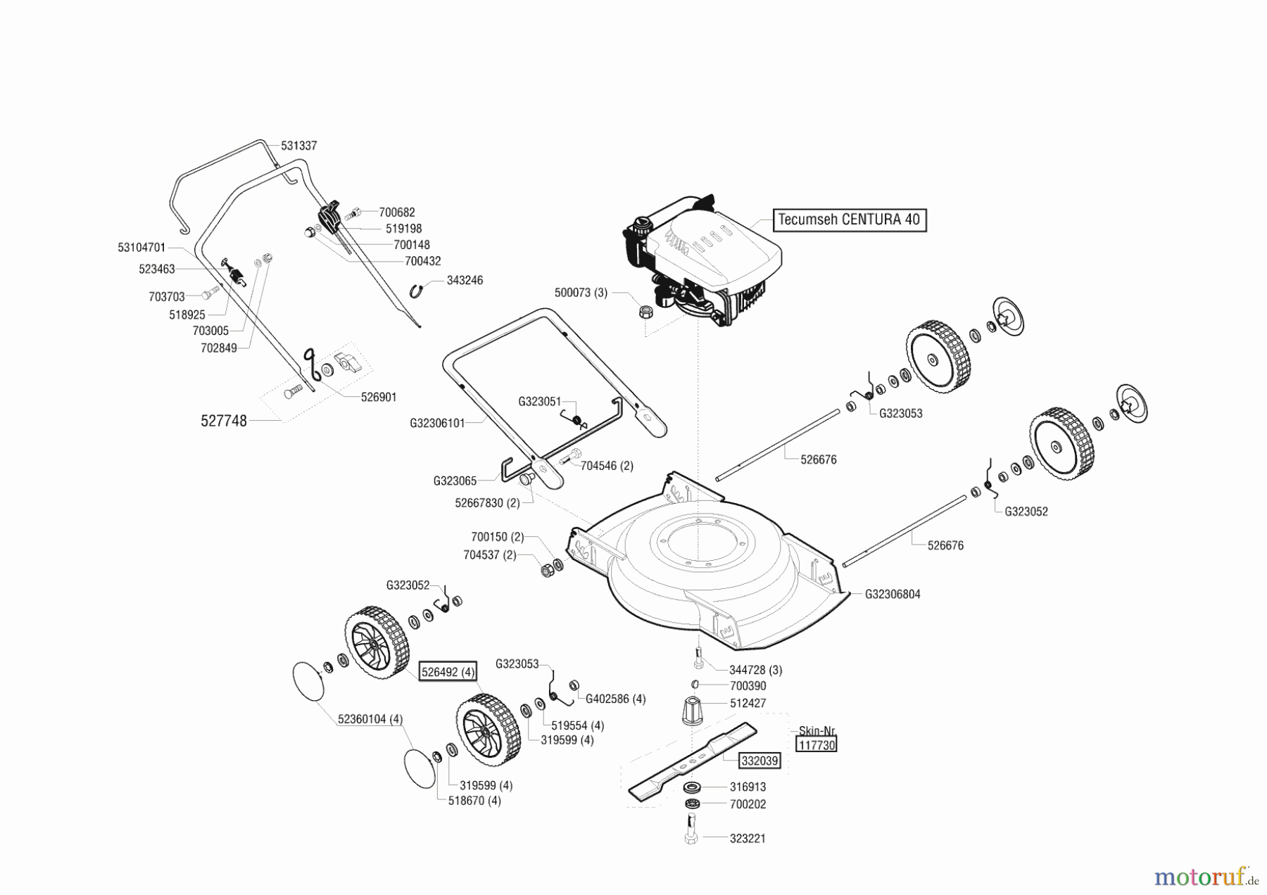  AL-KO Gartentechnik Mulchmäher Sunline Bio 460 B ab 10/2002 Seite 1