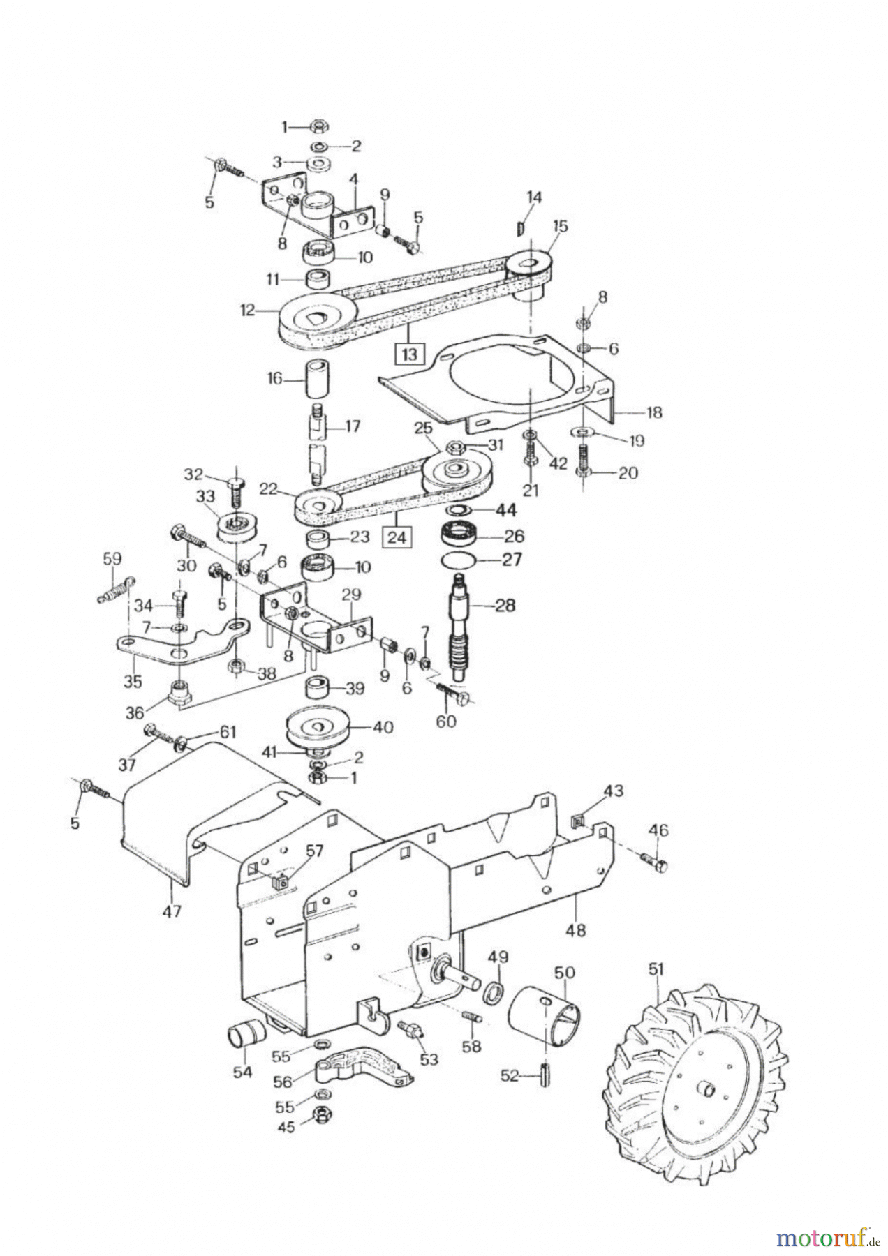  AL-KO Gartentechnik Balkenmäher BM 660/II ab 02/2005 Seite 2