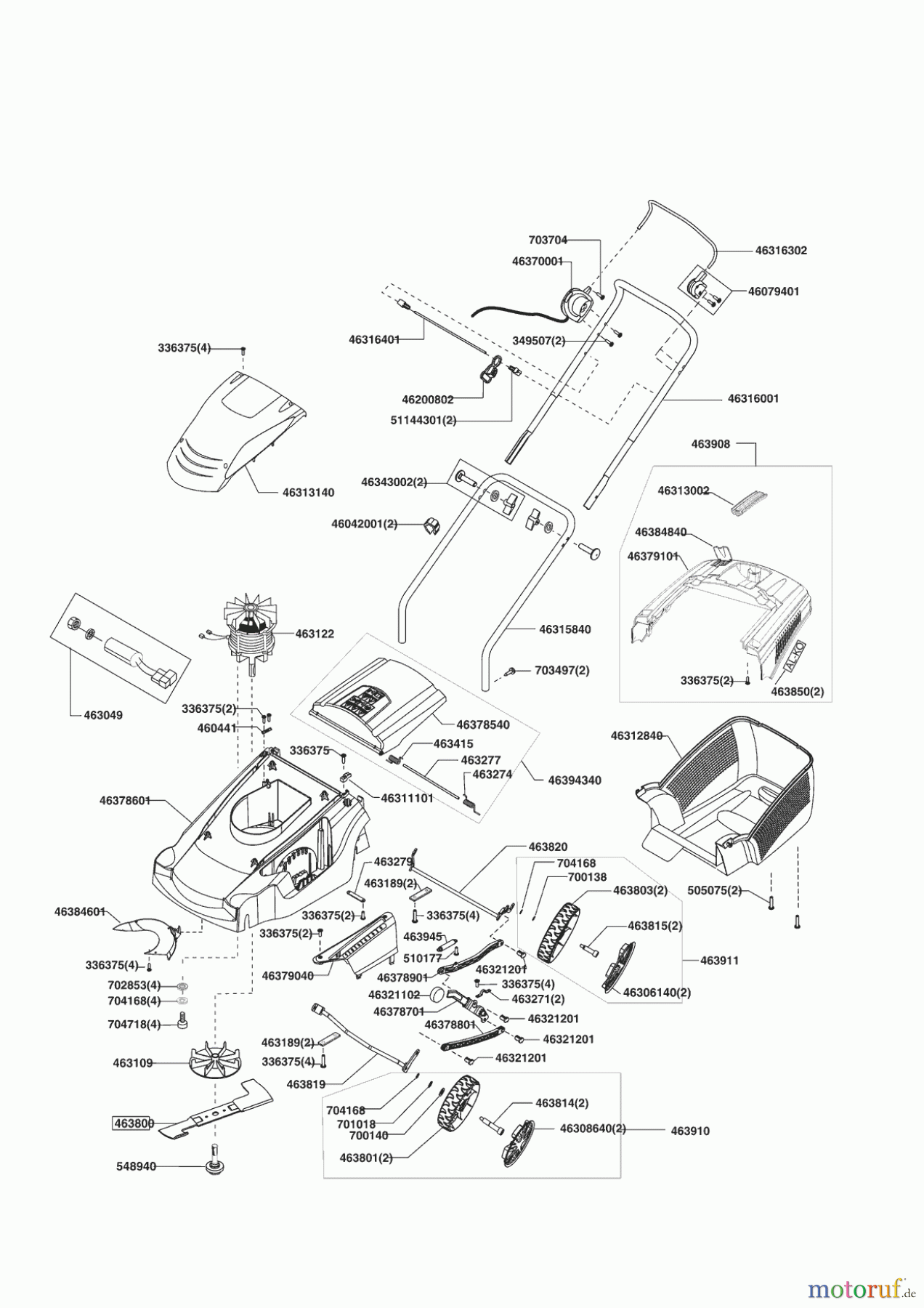  Ginge Gartentechnik Elektrorasenmäher COMFORT 34 E  01/2008 Seite 1