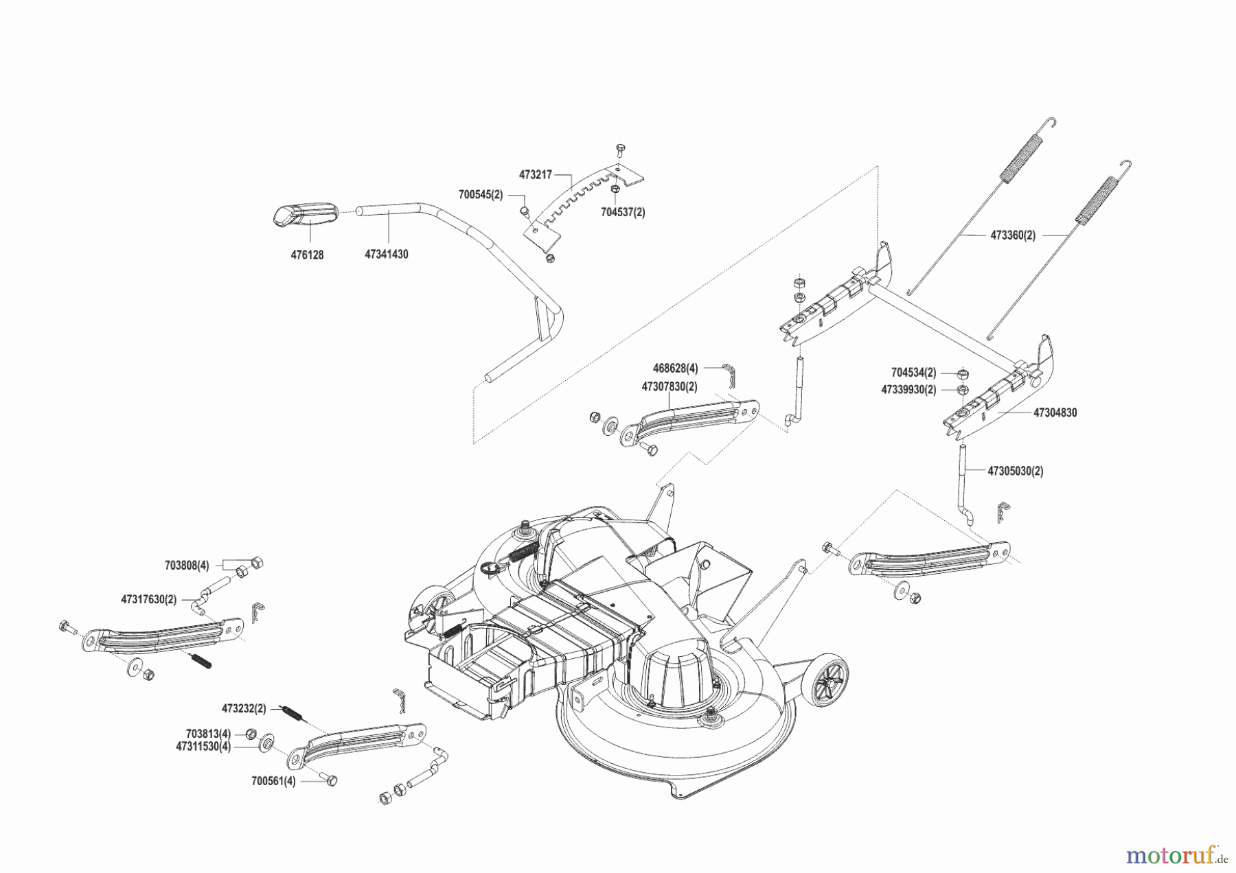 Brill Gartentechnik Rasentraktor 95-16 H CROSSOVER 12/2013 - 09/2014 Seite 5