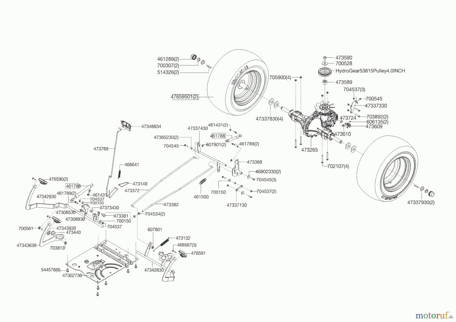  Solo by AL-KO Gartentechnik Rasentraktor T 20-105.5 HDE V2  ab 10/2015 Seite 4