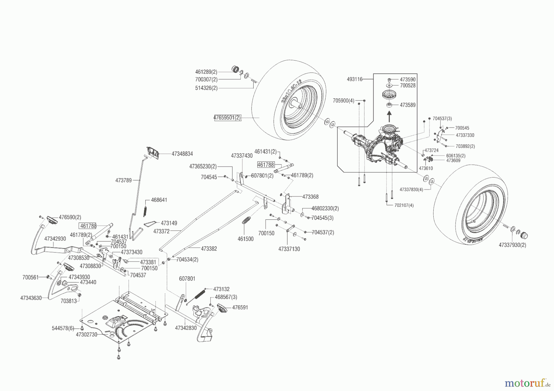  Solo by AL-KO Gartentechnik Rasentraktor T23-125.6 HD V2  03/2018 - 05/2018 Seite 4