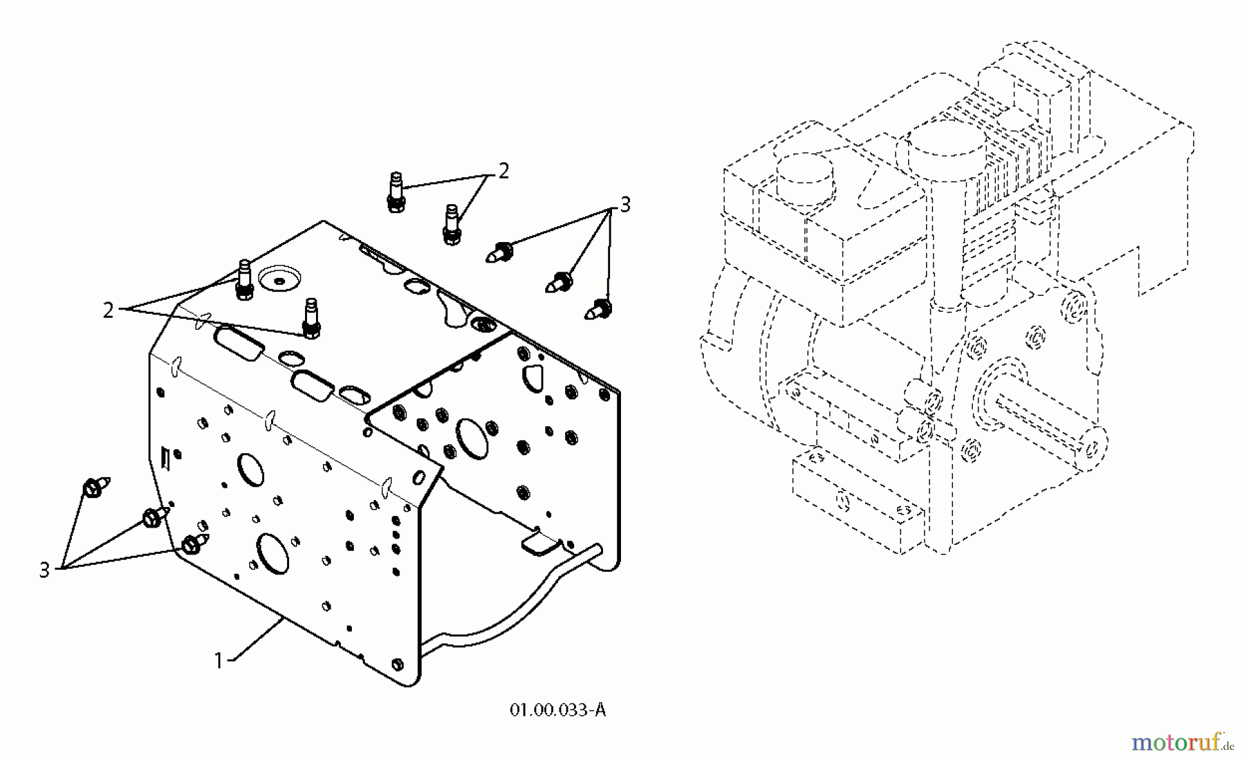 Jonsered Schneefräsen ST 2109 E (96191004000) - Jonsered Snow Thrower (2010-06) ENGINE #1