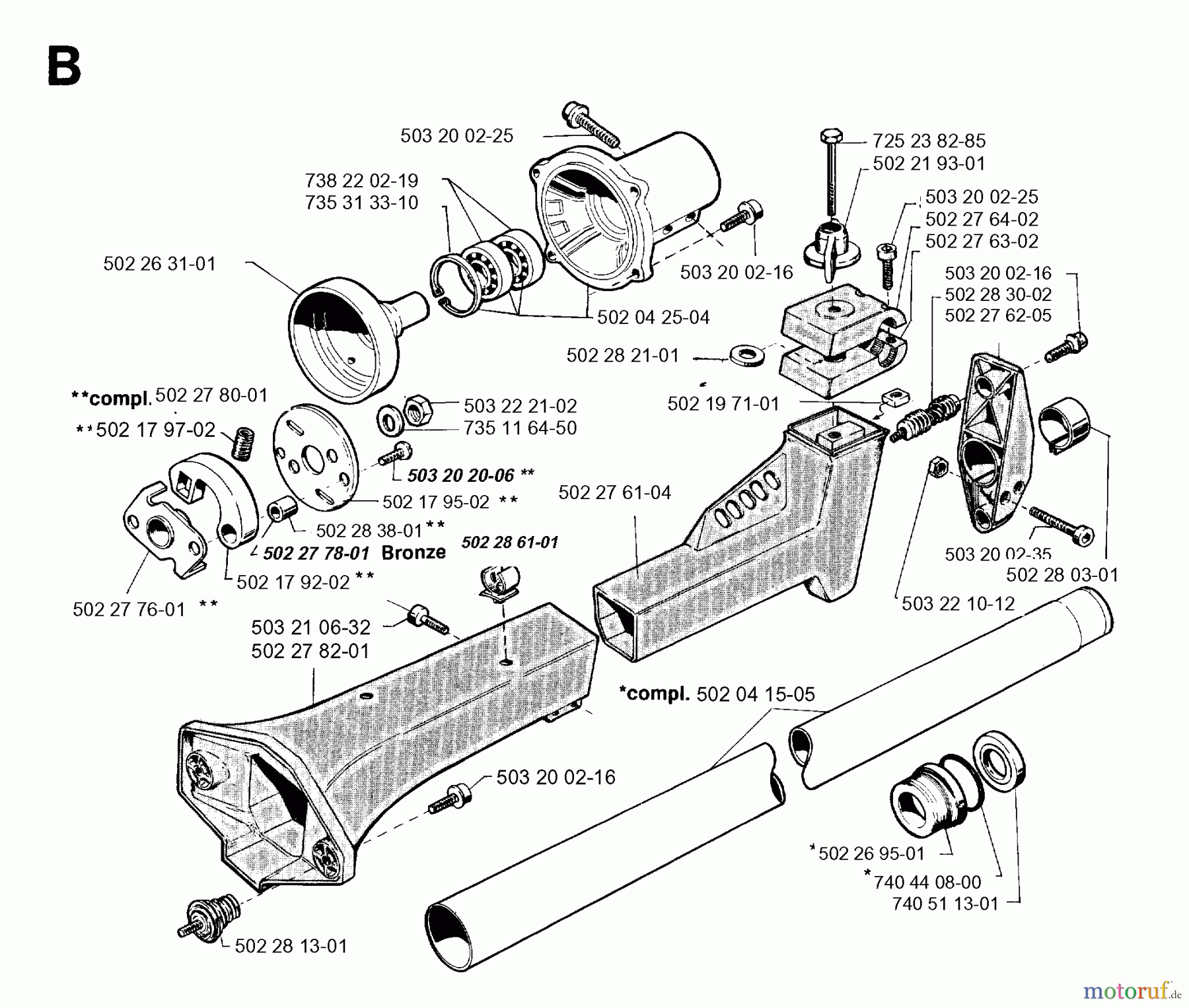  Jonsered Motorsensen, Trimmer RS51 - Jonsered String/Brush Trimmer (1996-03) CLUTCH