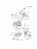 Kawasaki Motoren FA210V - AS02 bis FH641V - DS24 FH381V-CS03 - Kawasaki FH381V 4-Stroke Engine Ersatzteile CYLINDER/CRANKCASE